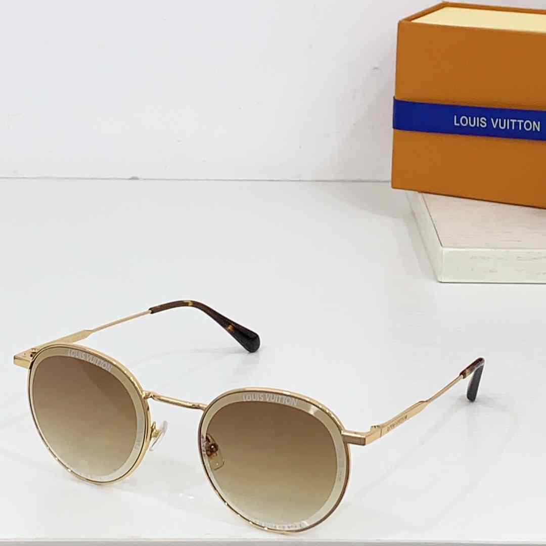 Louis Vuitton LV Super Vision Metal Round Sunglasses    Z2608U - PerfectKickZ