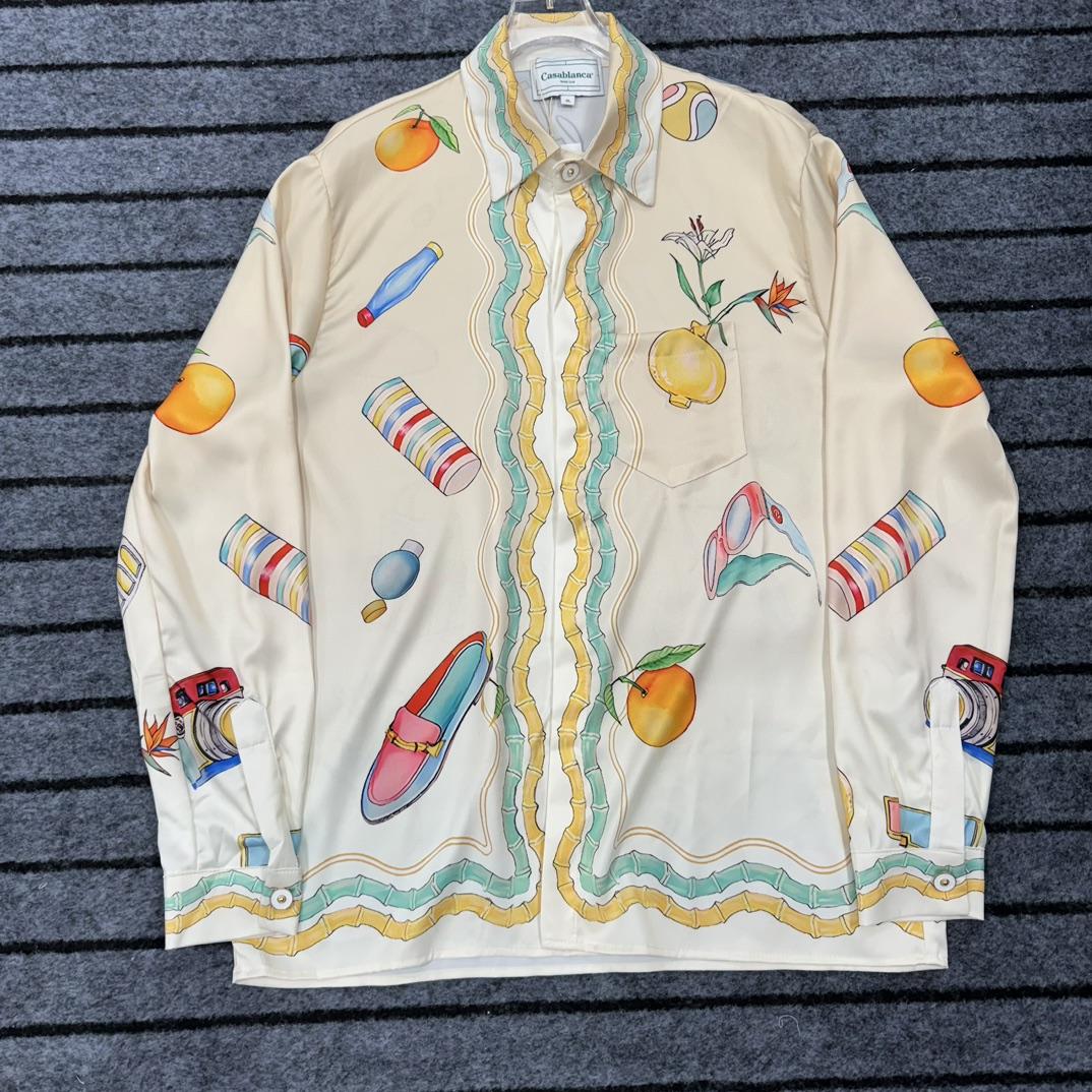 Casablanca All-over Printed Shirt  - PerfectKickZ