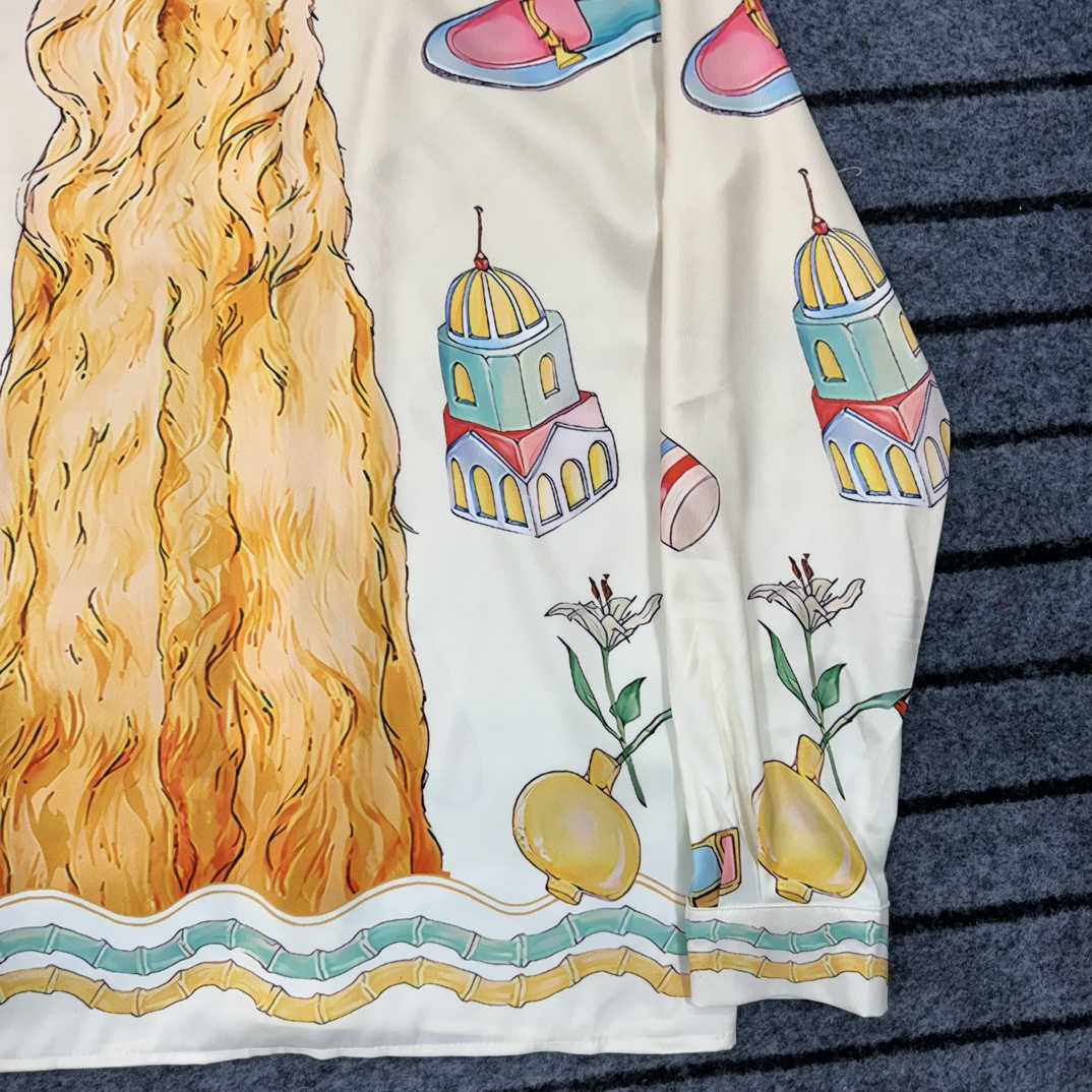 Casablanca All-over Printed Shirt  - PerfectKickZ