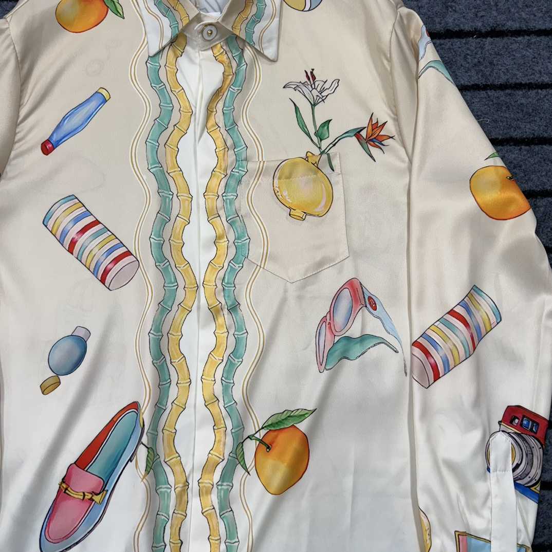 Casablanca All-over Printed Shirt  - PerfectKickZ