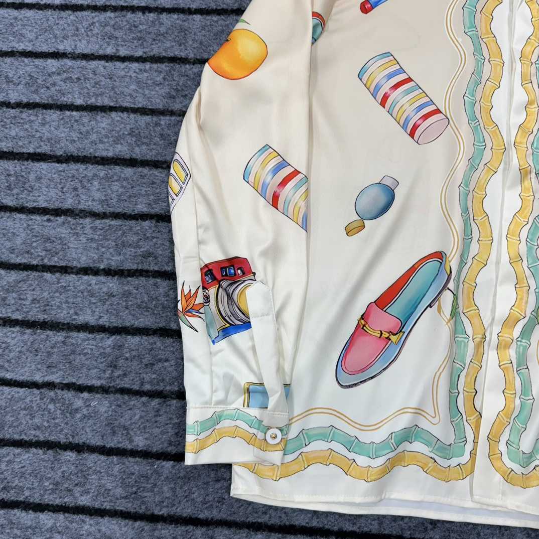 Casablanca All-over Printed Shirt  - PerfectKickZ