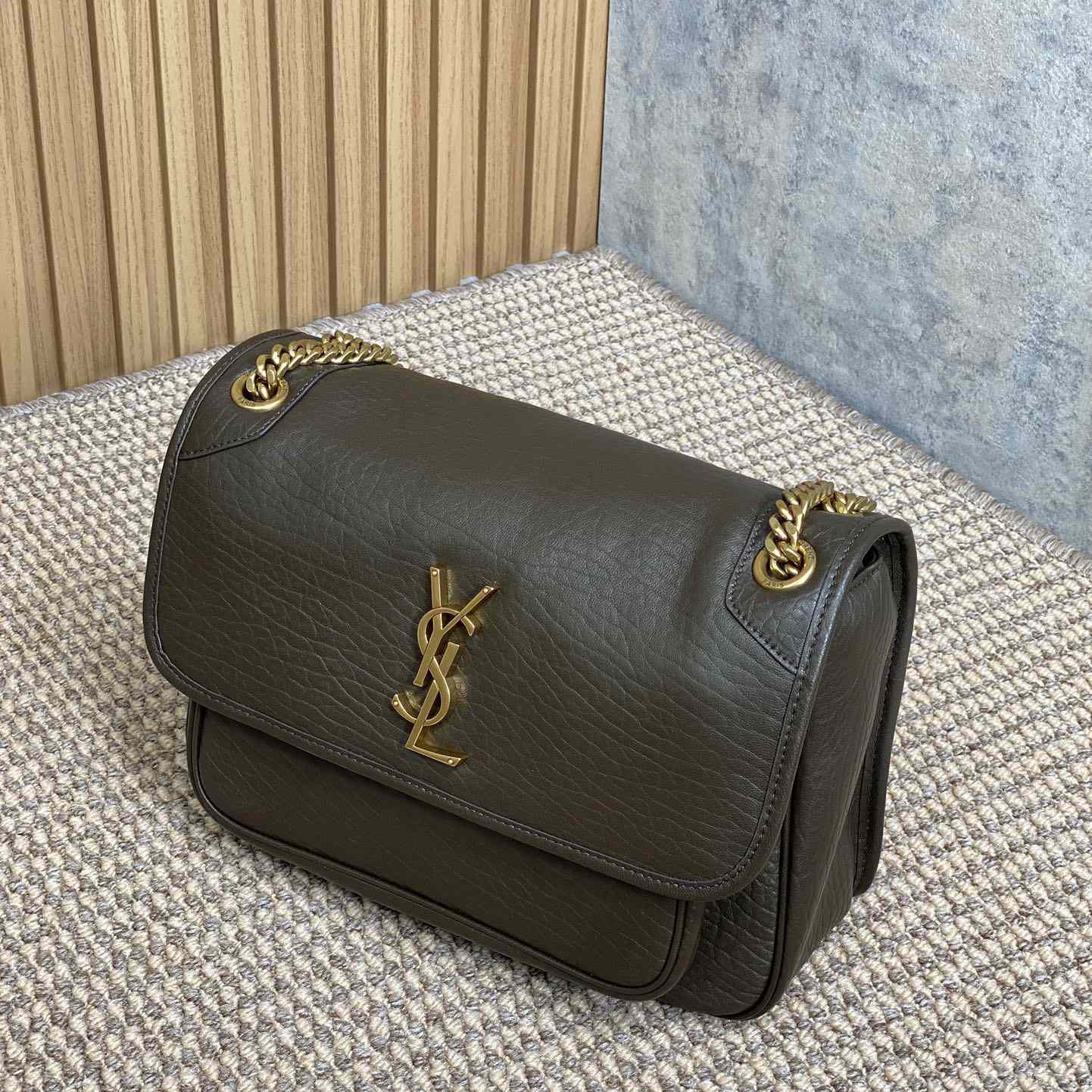 Saint Laurent Niki Medium In Grained Lambskin - PerfectKickZ