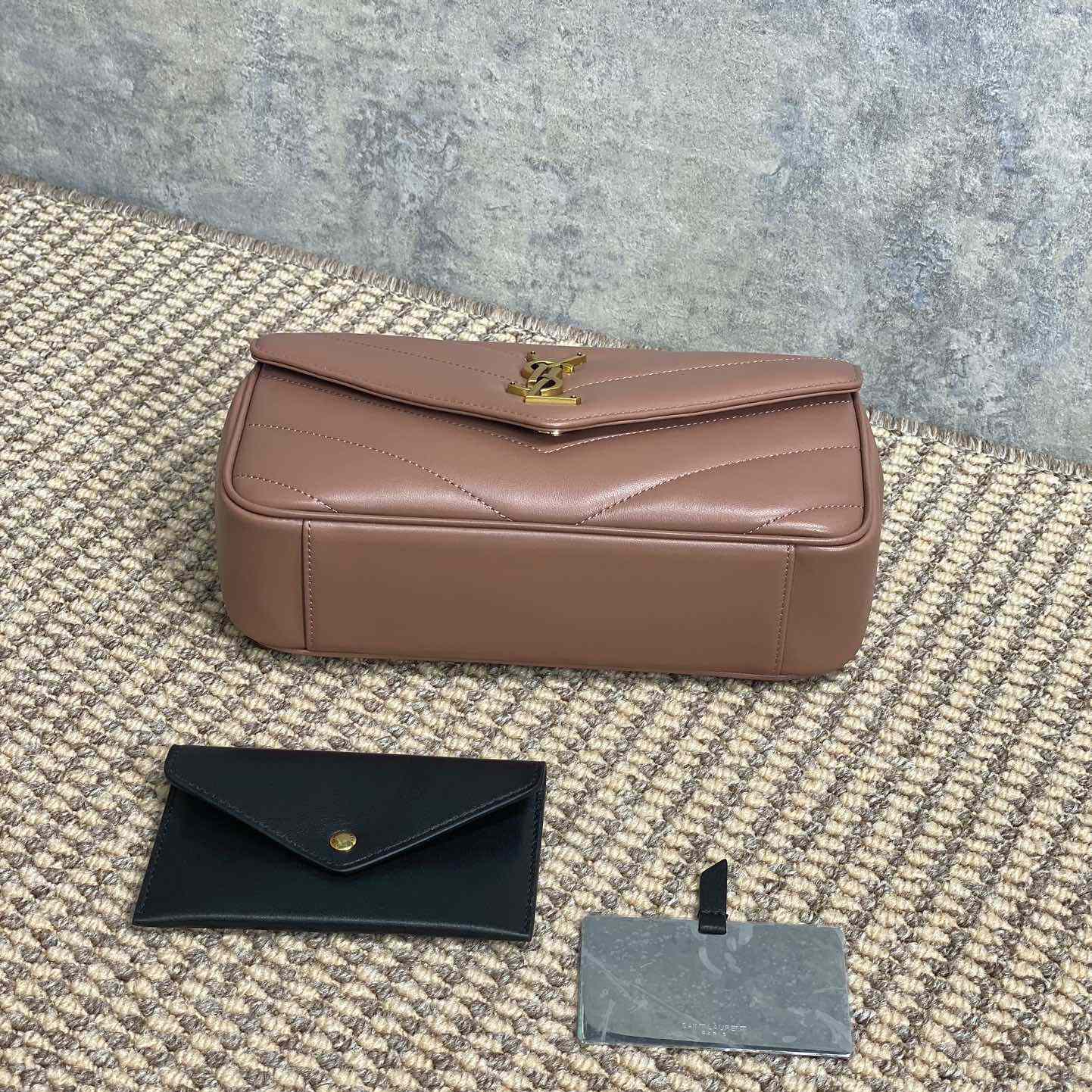 Saint Laurent Loulou Small In Matelasse Lambskin - PerfectKickZ