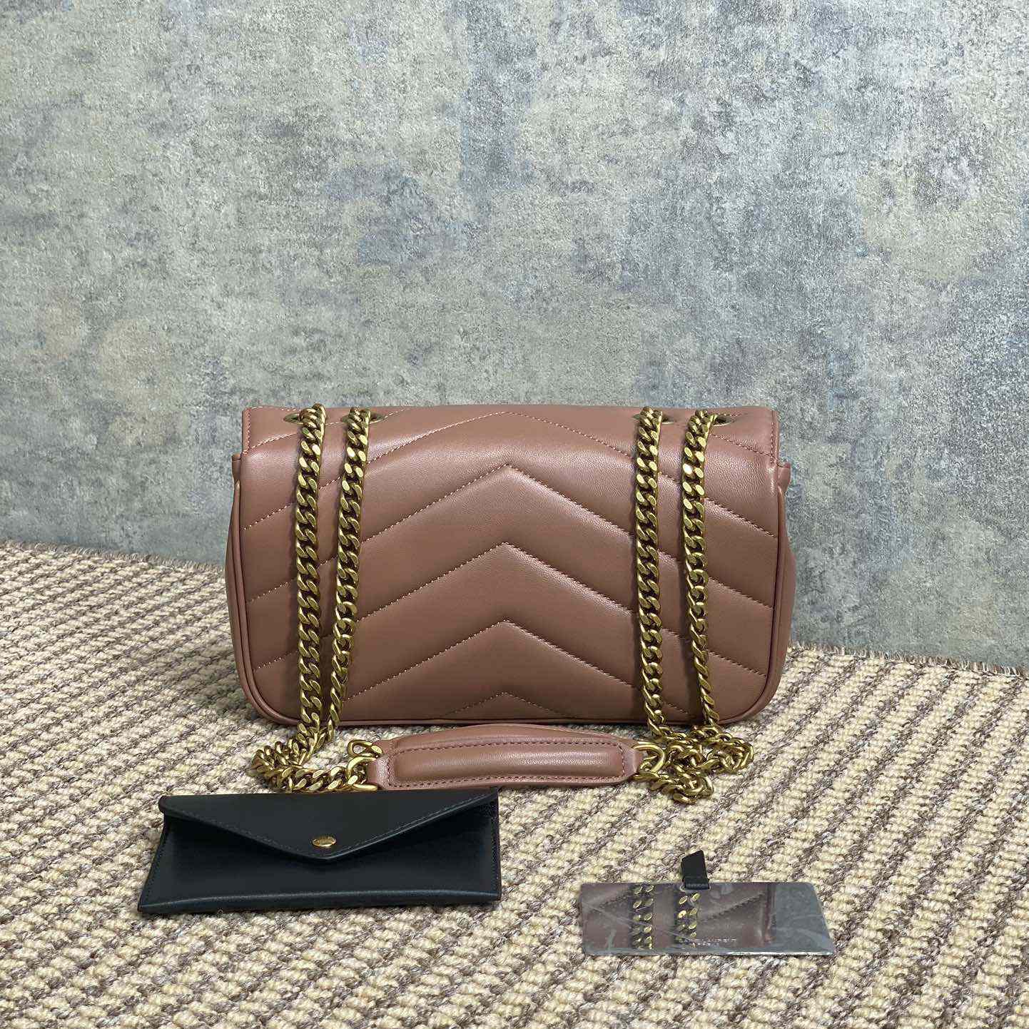 Saint Laurent Loulou Small In Matelasse Lambskin - PerfectKickZ