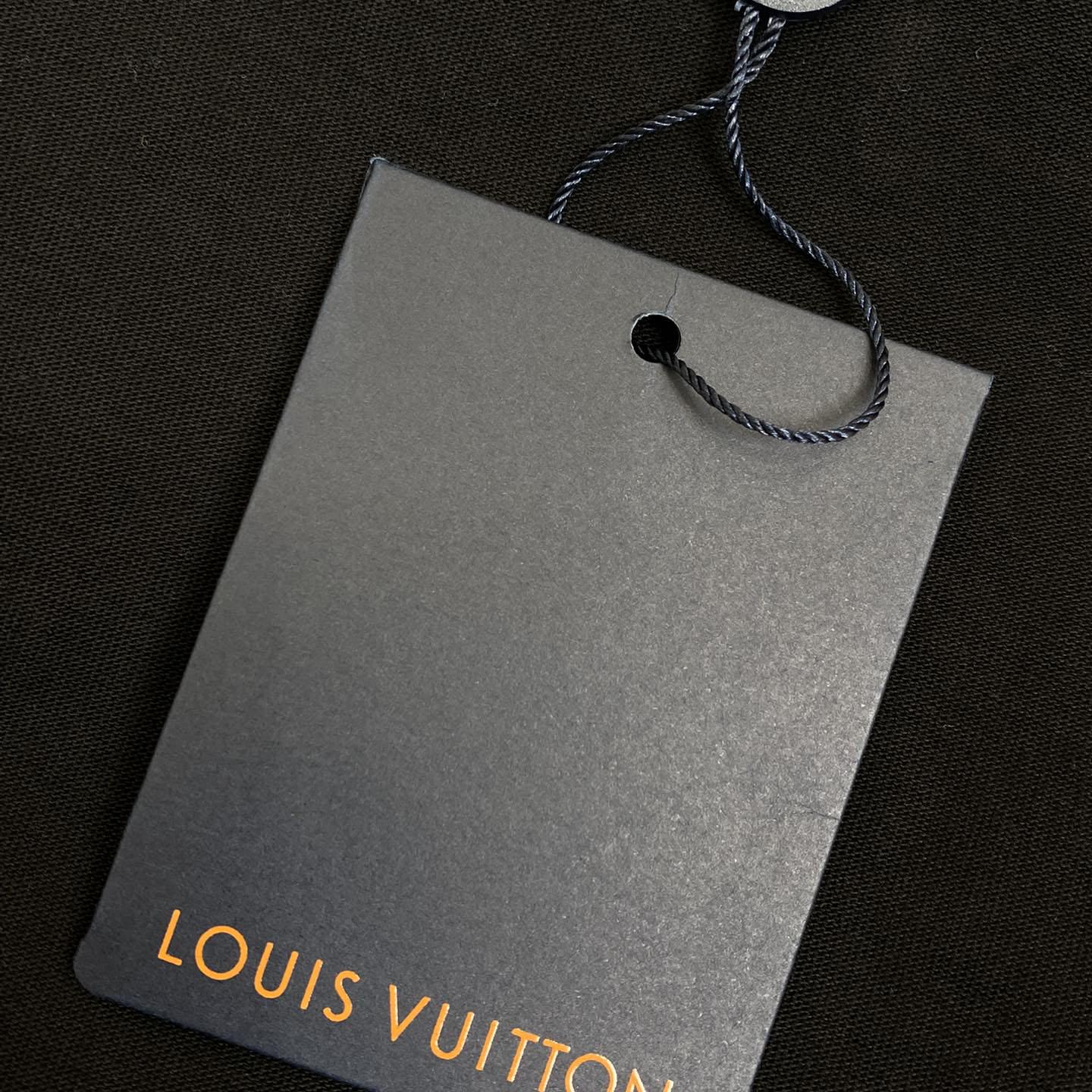 Louis Vuitton Graphic Jacquard Short-Sleeved Crewneck - PerfectKickZ