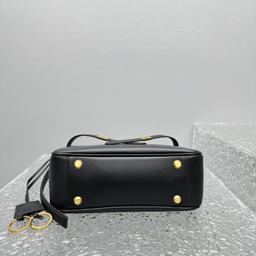 Balenciaga Bel Air Small Hobo Bag In Black  - PerfectKickZ