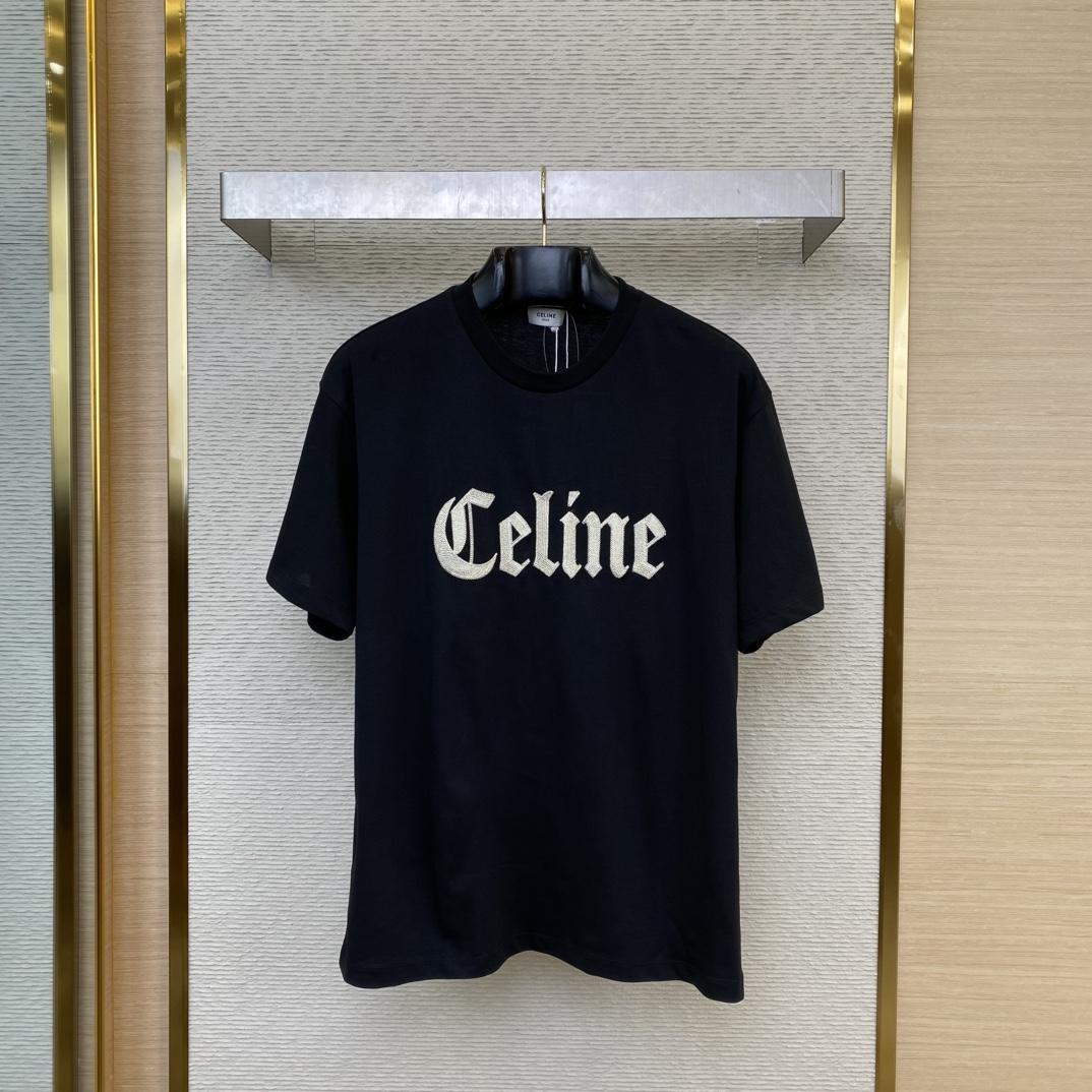 Celine T-Shirt In Cotton Jersey - PerfectKickZ
