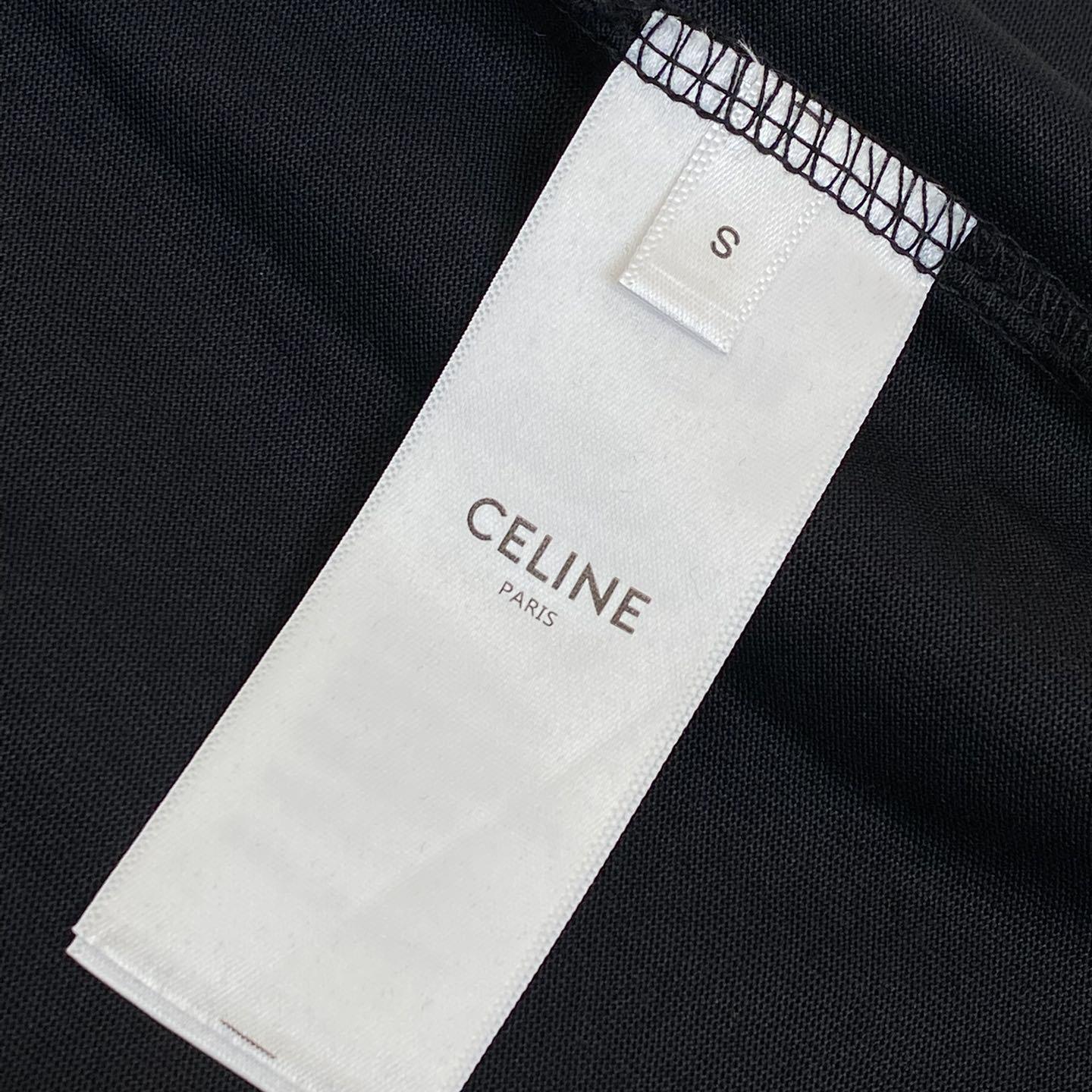 Celine T-Shirt In Cotton Jersey - PerfectKickZ