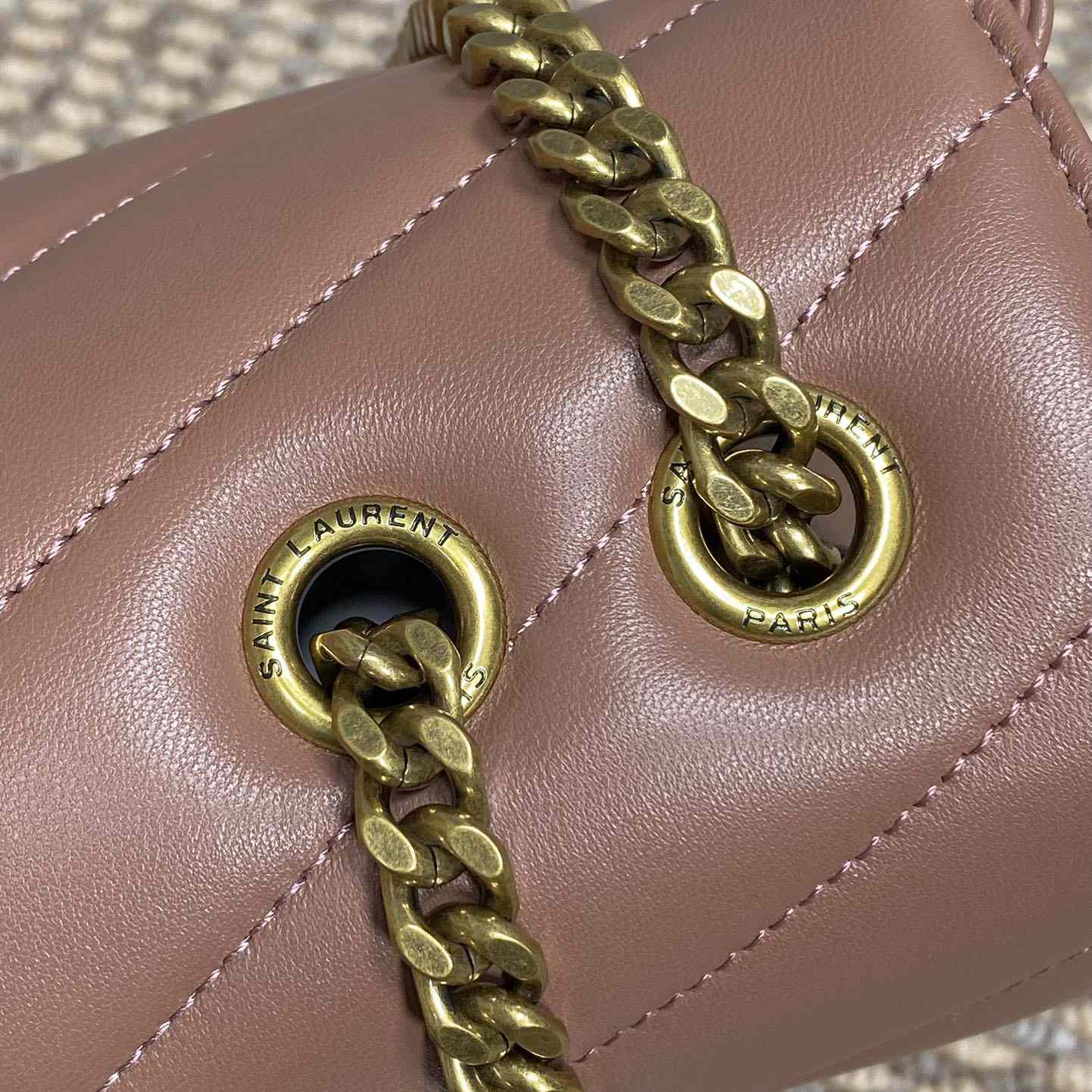 Saint Laurent Loulou Medium In Matelasse Lambskin - PerfectKickZ