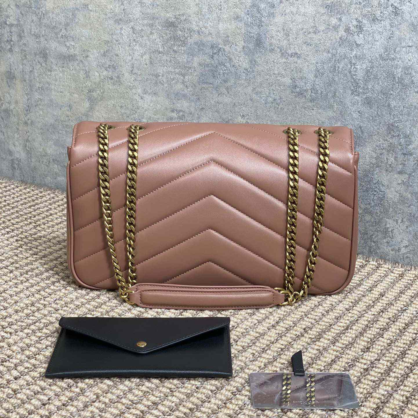 Saint Laurent Loulou Medium In Matelasse Lambskin - PerfectKickZ