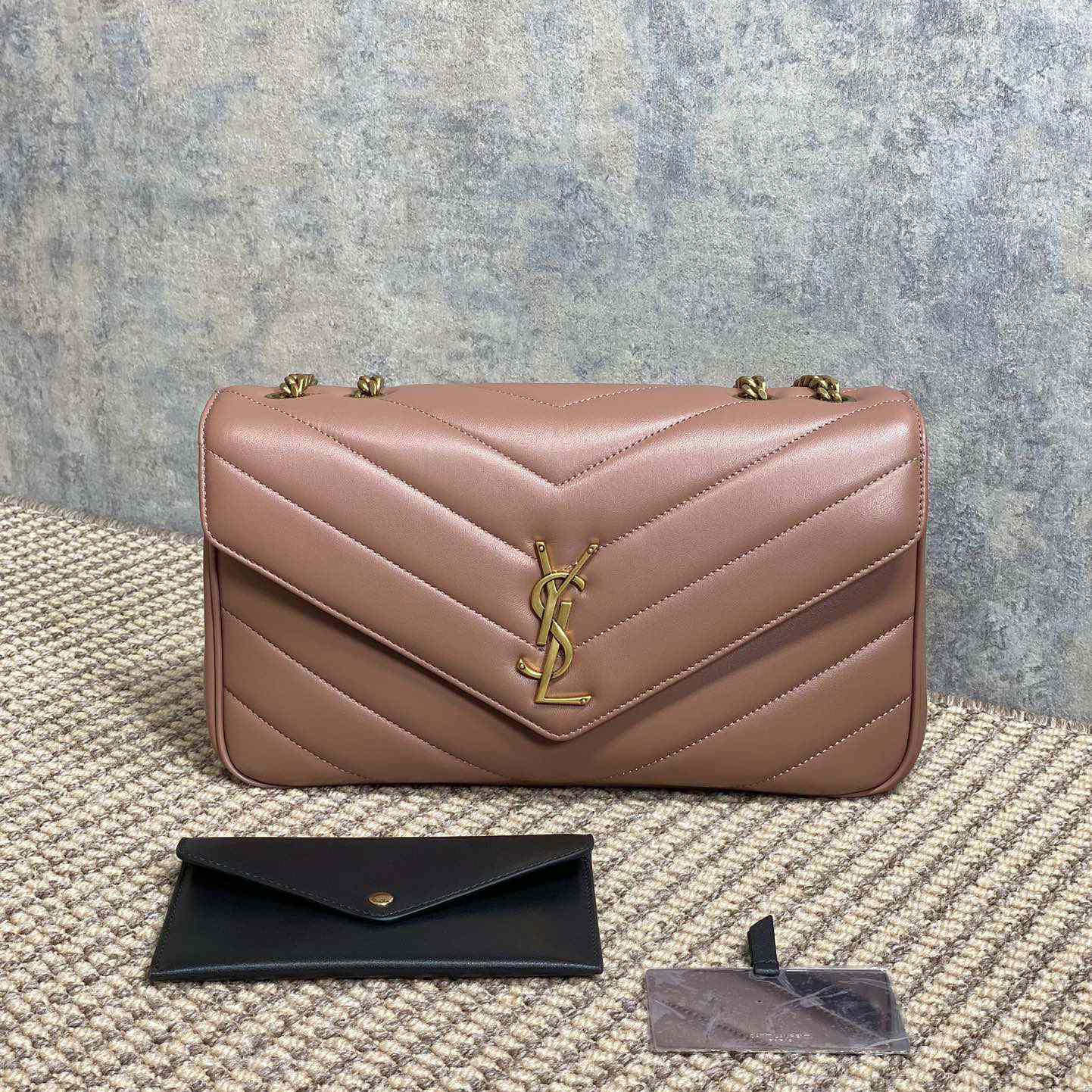 Saint Laurent Loulou Medium In Matelasse Lambskin - PerfectKickZ