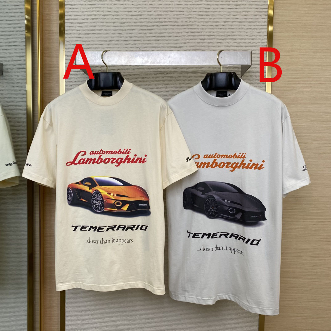 Balenciaga Automobili Lamborghini T-Shirt  - PerfectKickZ