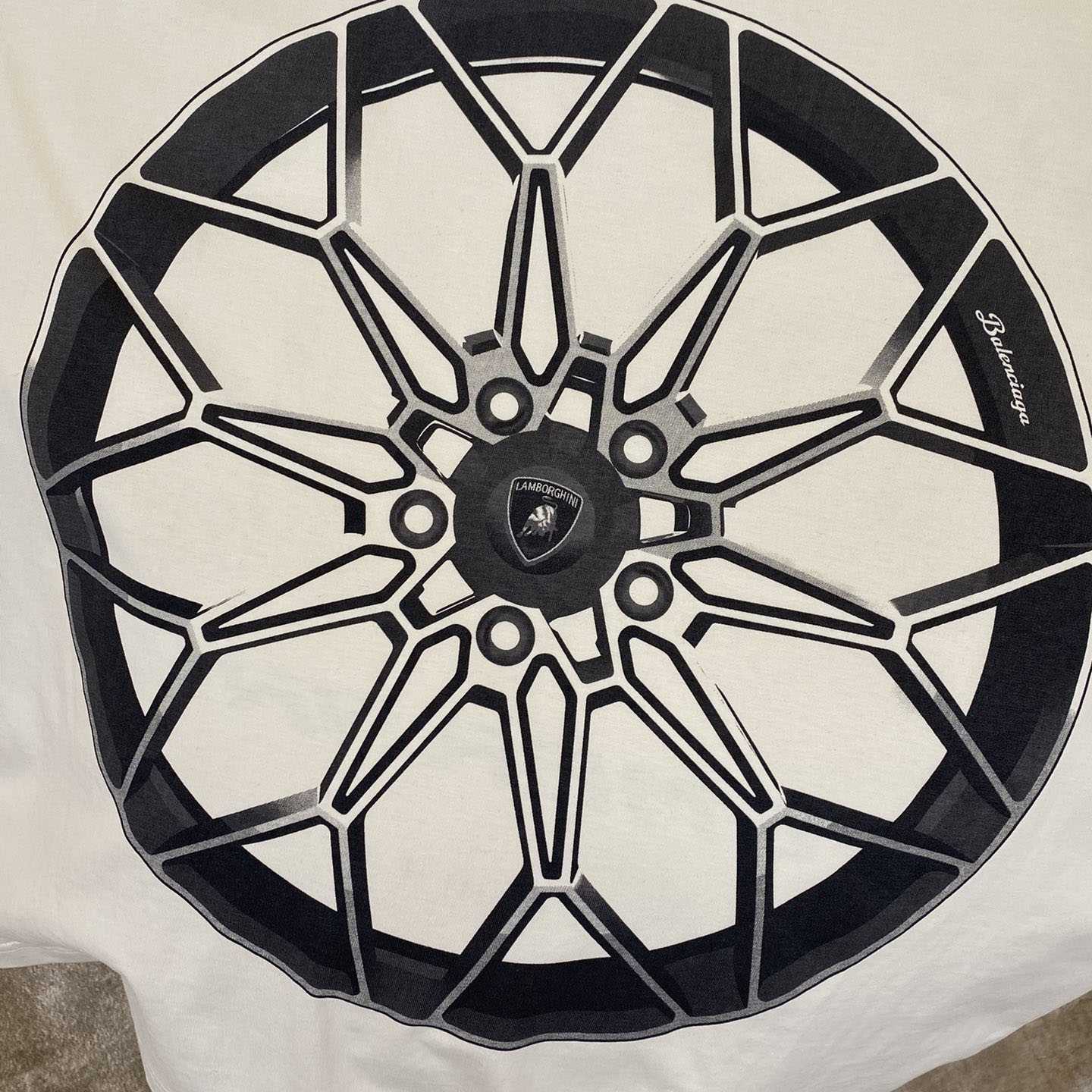 Balenciaga Automobili Lamborghini T-Shirt  - PerfectKickZ