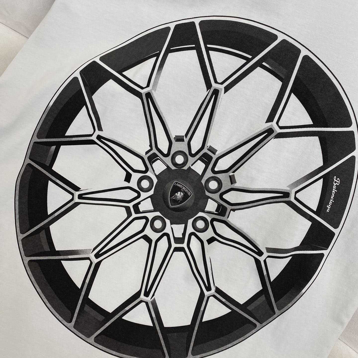 Balenciaga Automobili Lamborghini T-Shirt  - PerfectKickZ