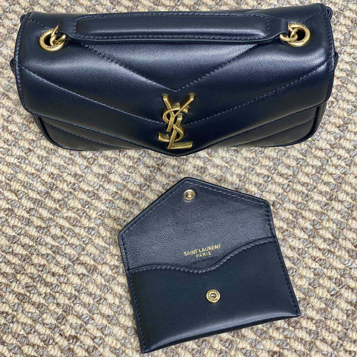 Saint Laurent Loulou Mini In Lambskin - PerfectKickZ