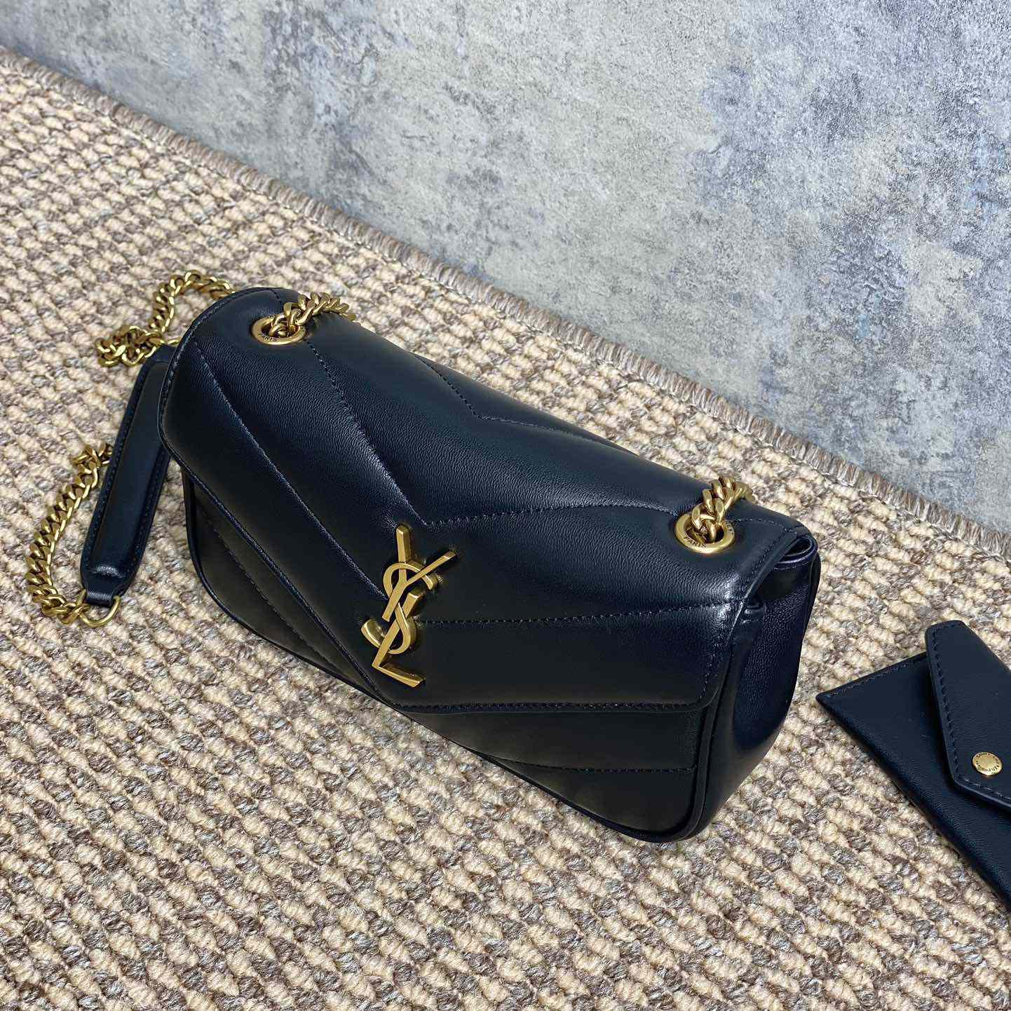 Saint Laurent Loulou Mini In Lambskin - PerfectKickZ
