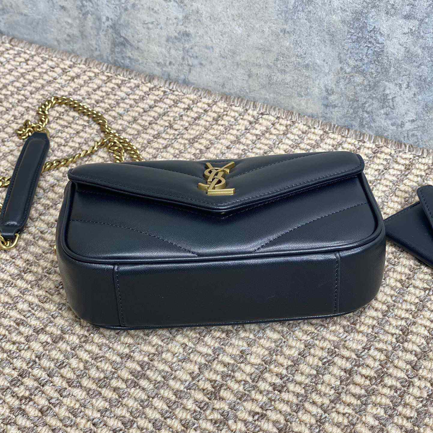 Saint Laurent Loulou Mini In Lambskin - PerfectKickZ