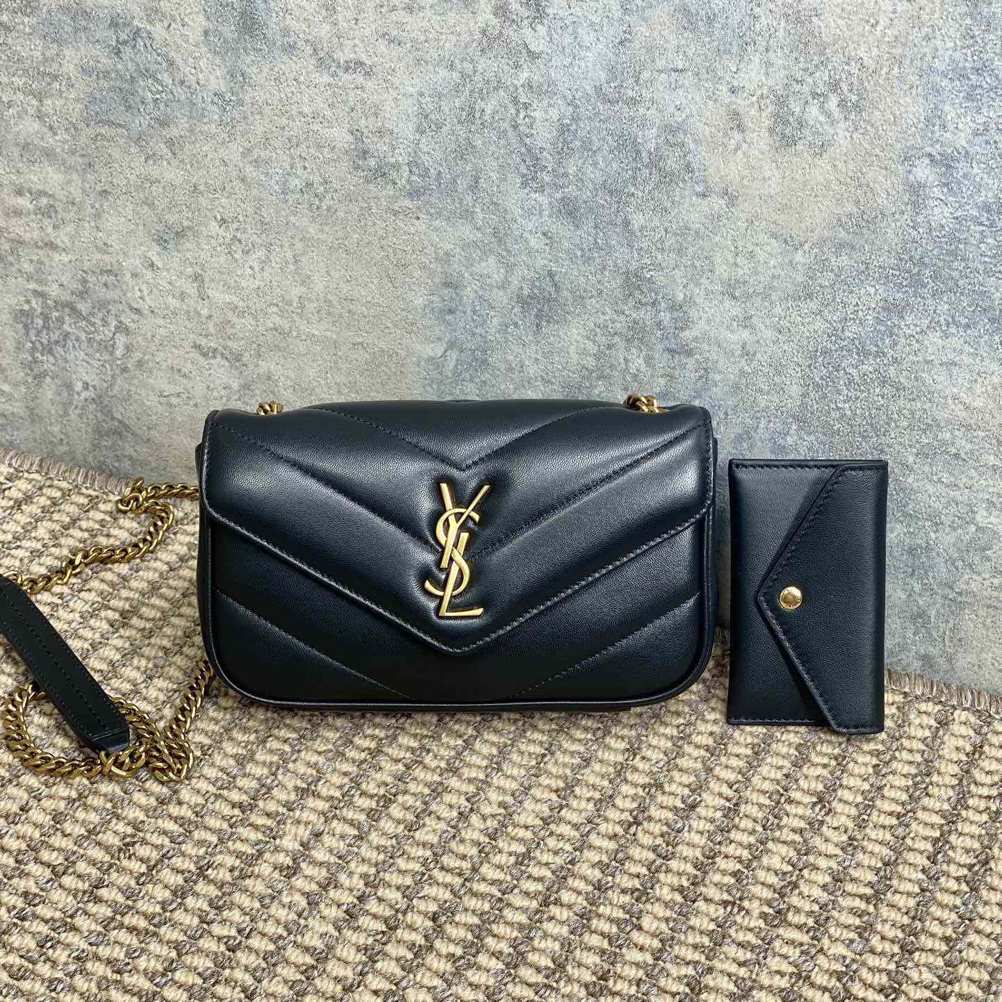 Saint Laurent Loulou Mini In Lambskin - PerfectKickZ