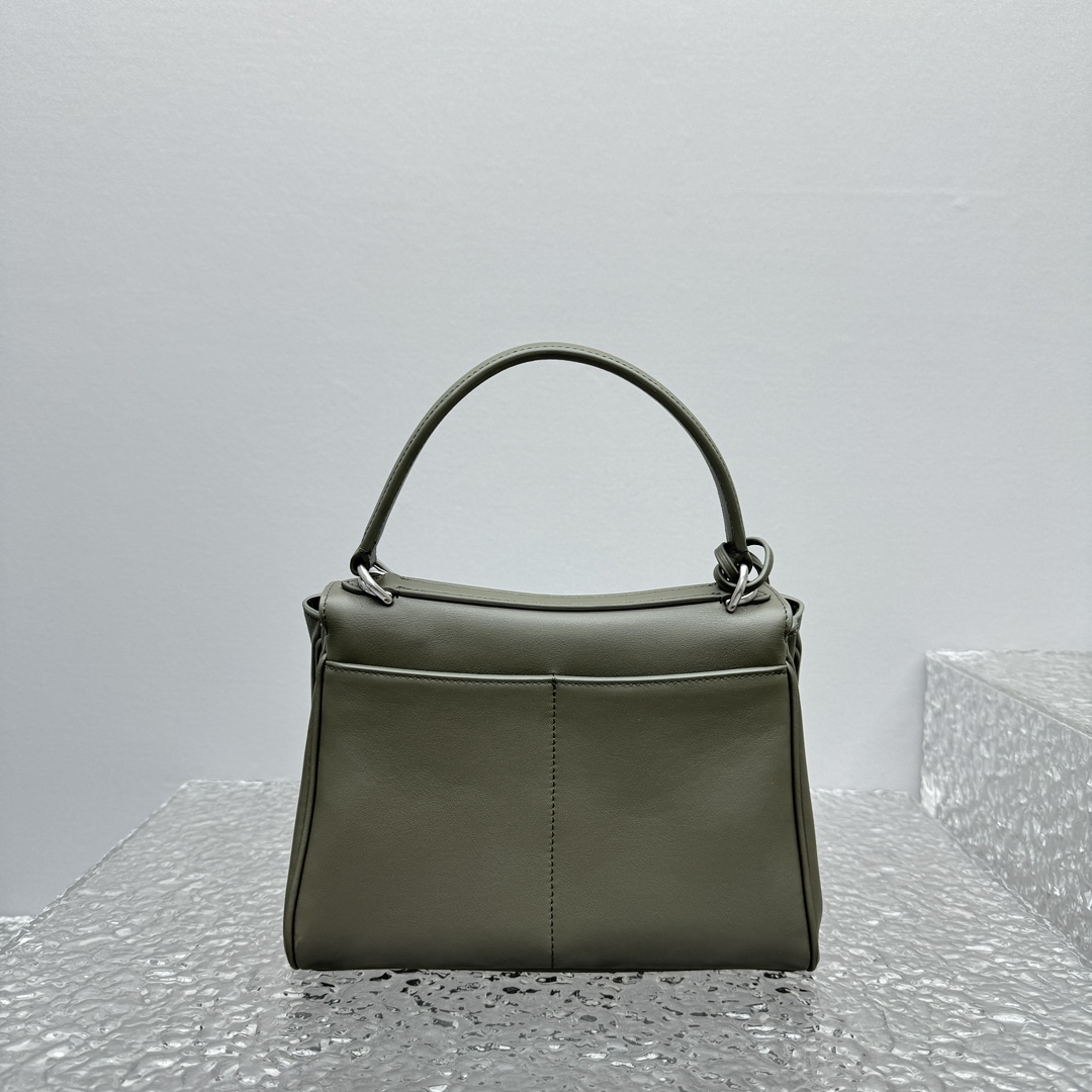 Balenciaga Rodeo Mini Handbag In Khaki   - PerfectKickZ