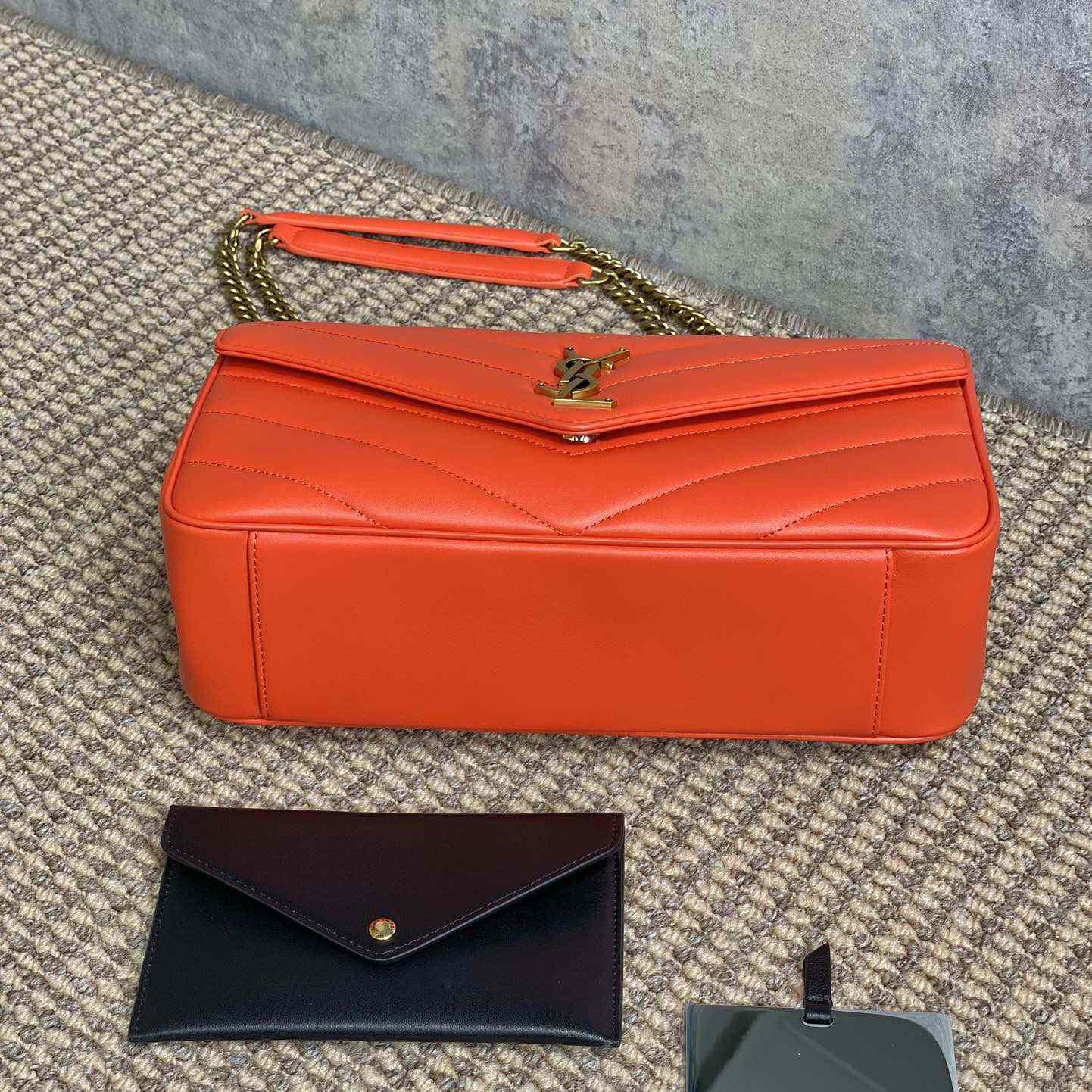 Saint Laurent Loulou Medium In Matelasse Lambskin - PerfectKickZ
