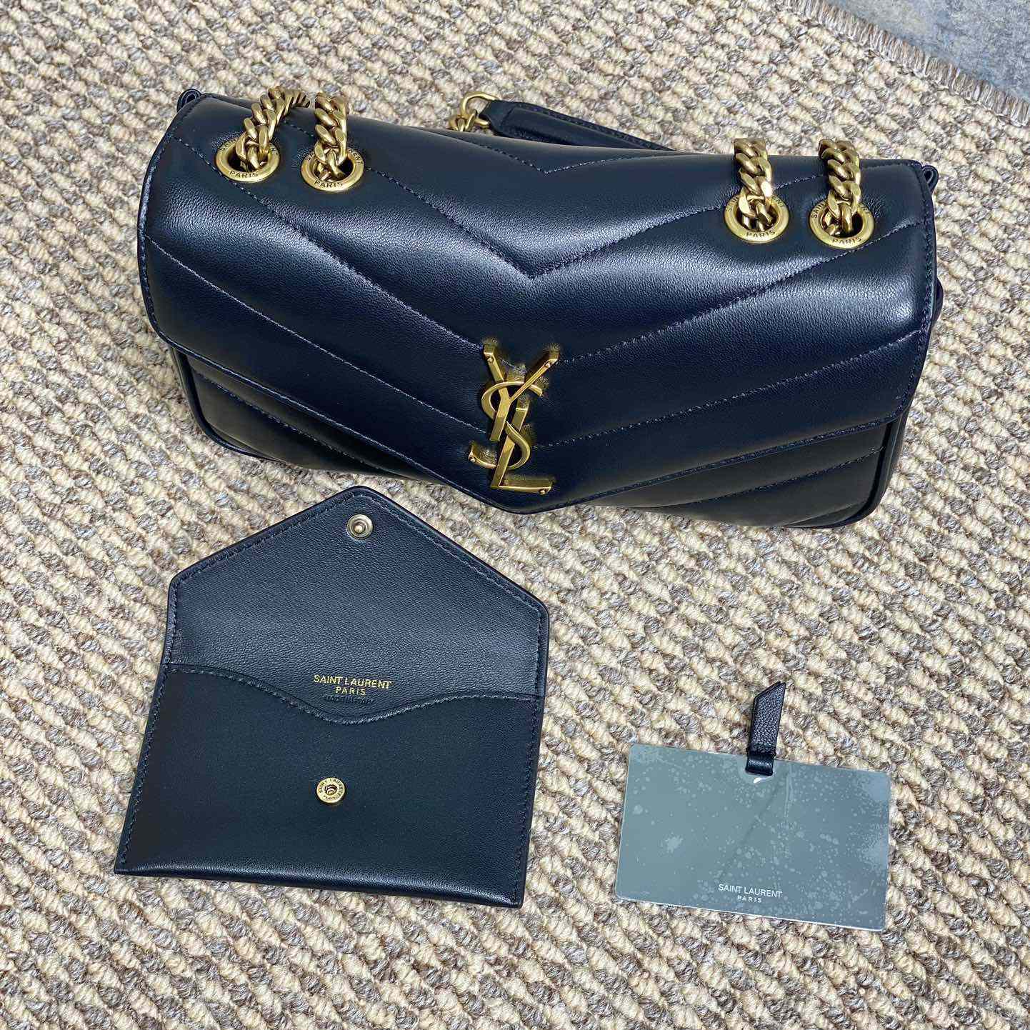 Saint Laurent Loulou Small In Matelasse Lambskin - PerfectKickZ