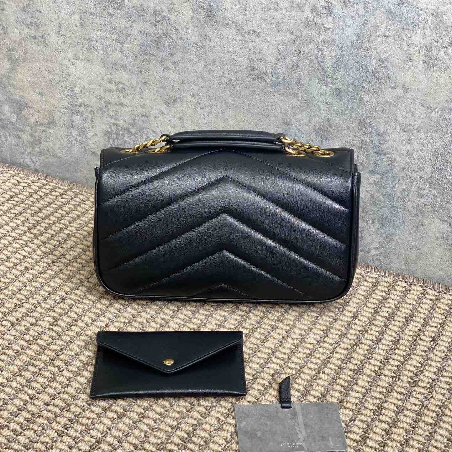 Saint Laurent Loulou Small In Matelasse Lambskin - PerfectKickZ