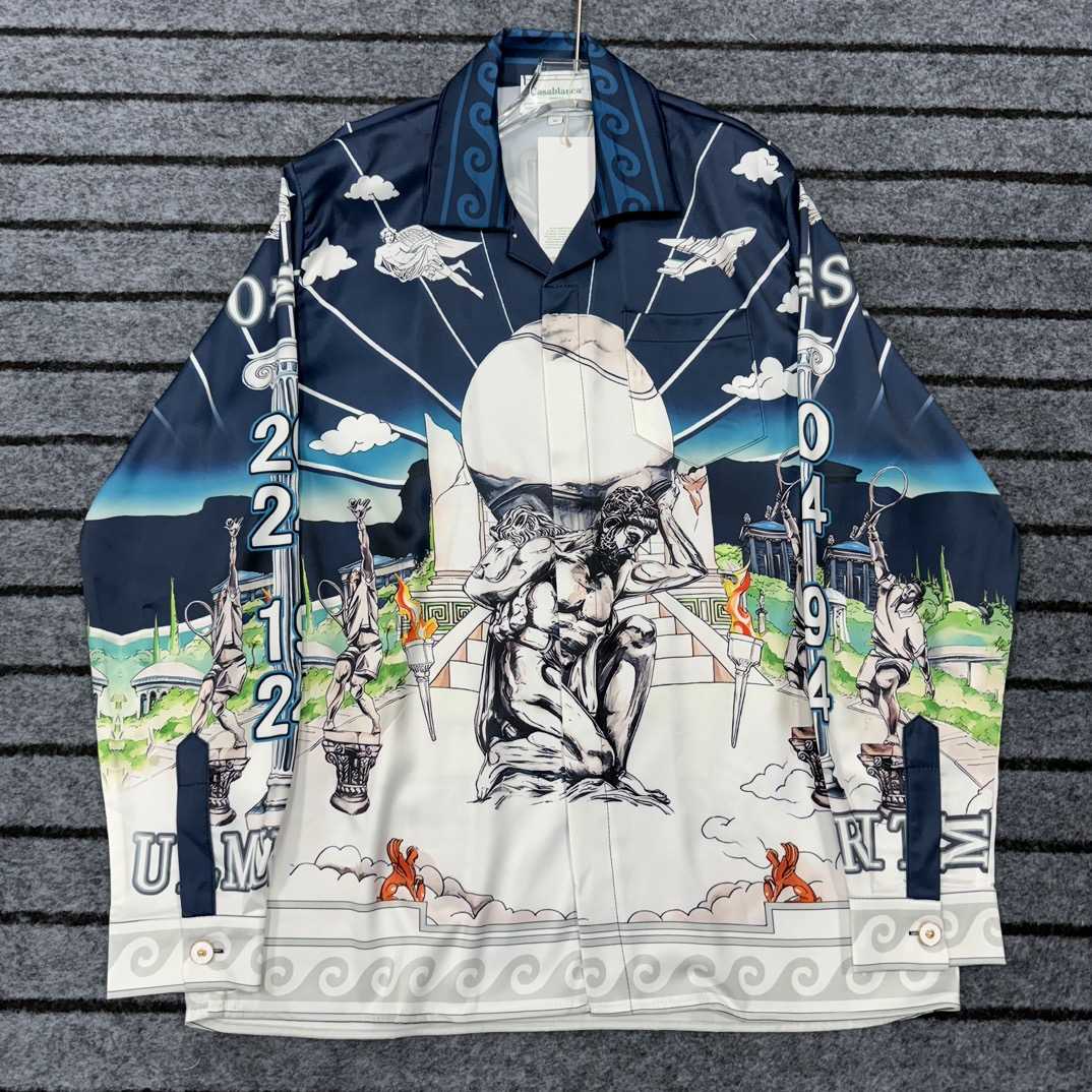 Casablanca Le Temple Du Sport Shirt  - PerfectKickZ