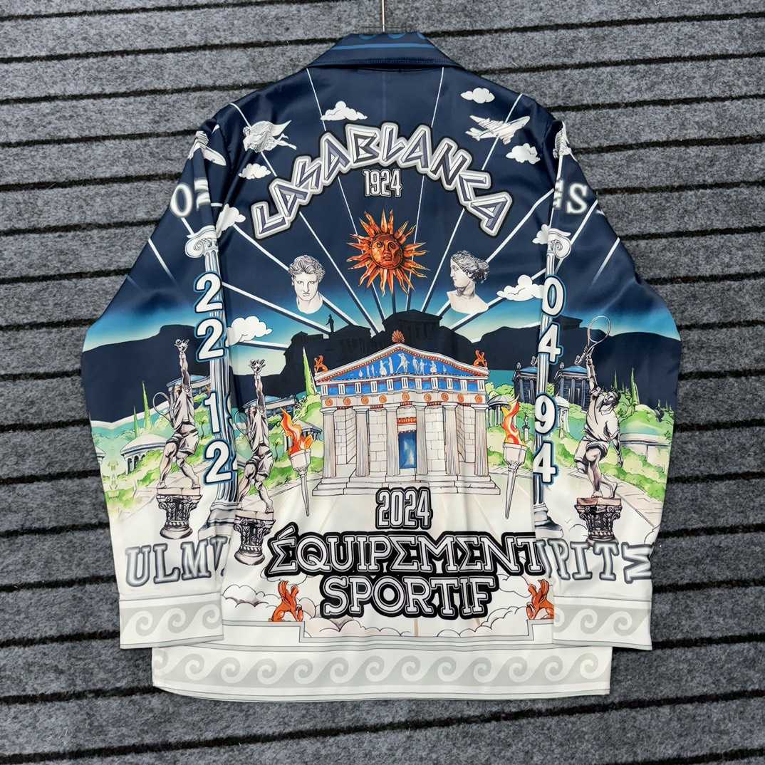 Casablanca Le Temple Du Sport Shirt  - PerfectKickZ