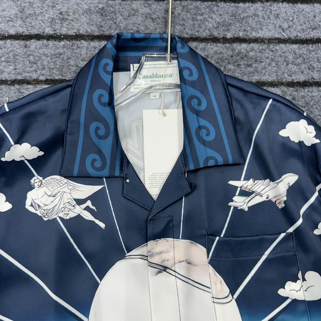 Casablanca Le Temple Du Sport Shirt  - PerfectKickZ