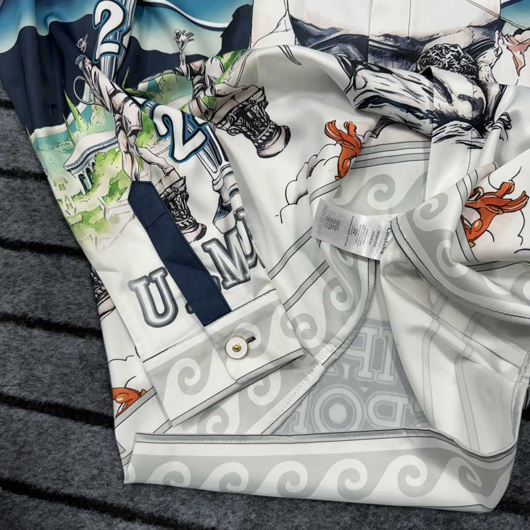 Casablanca Le Temple Du Sport Shirt  - PerfectKickZ