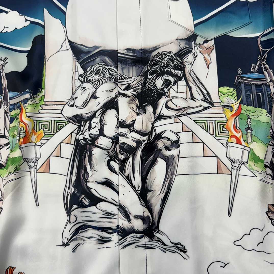 Casablanca Le Temple Du Sport Shirt  - PerfectKickZ