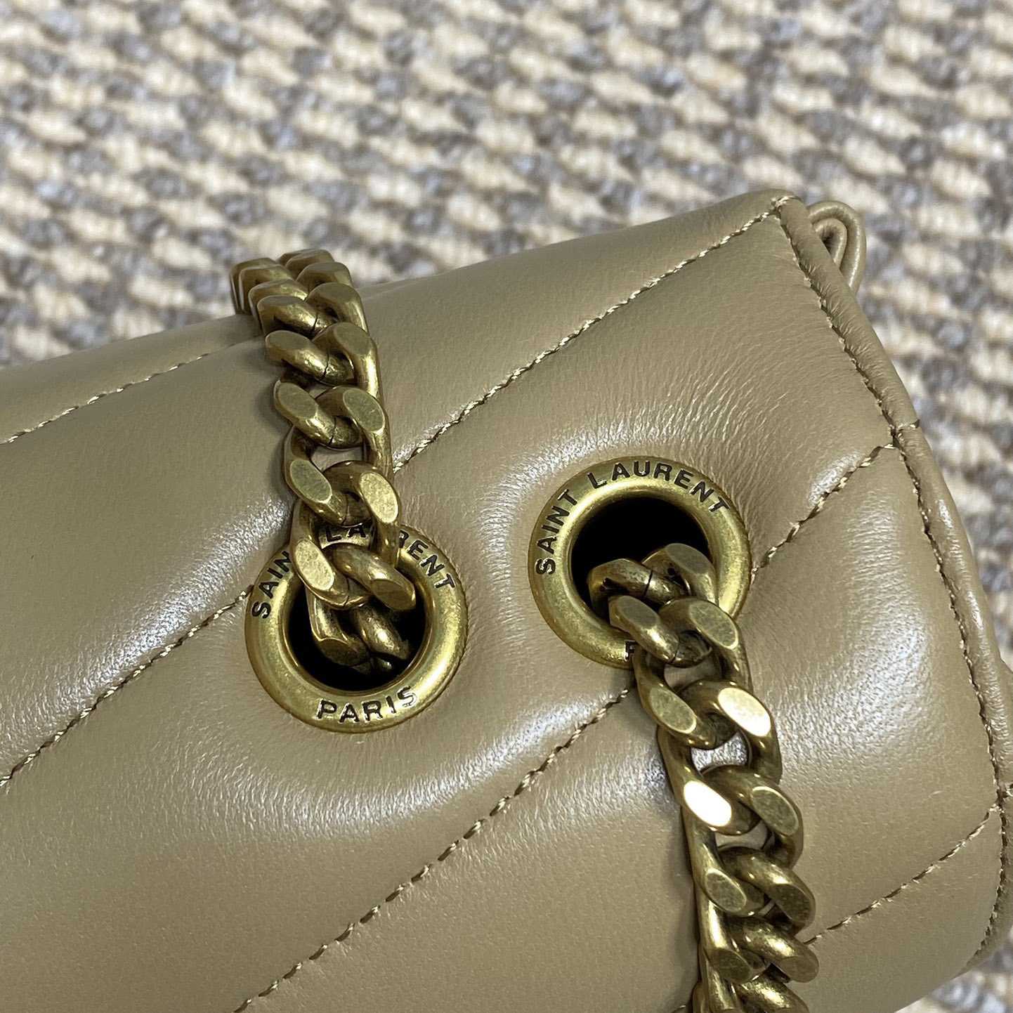 Saint Laurent Loulou Small In Matelasse Lambskin - PerfectKickZ