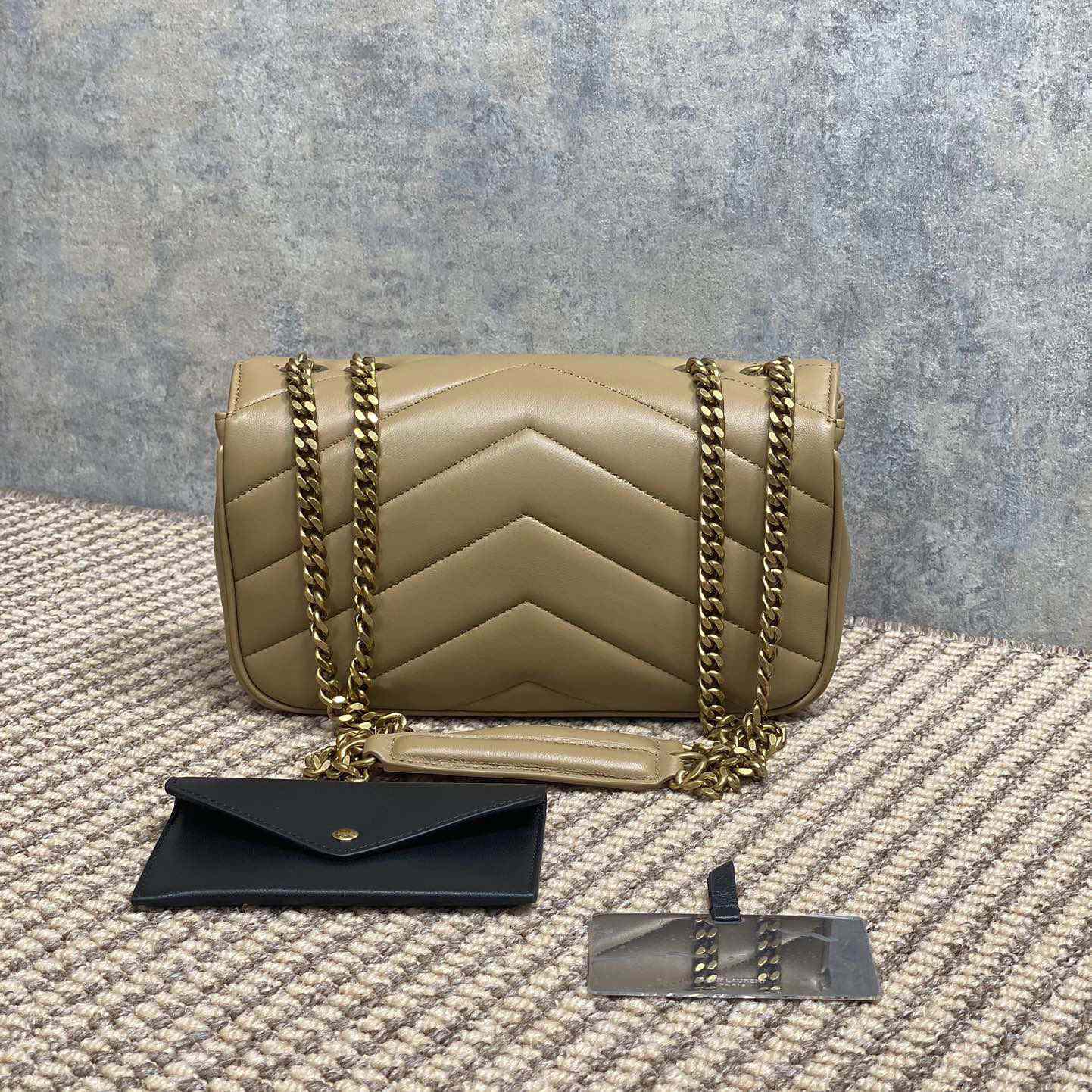 Saint Laurent Loulou Small In Matelasse Lambskin - PerfectKickZ