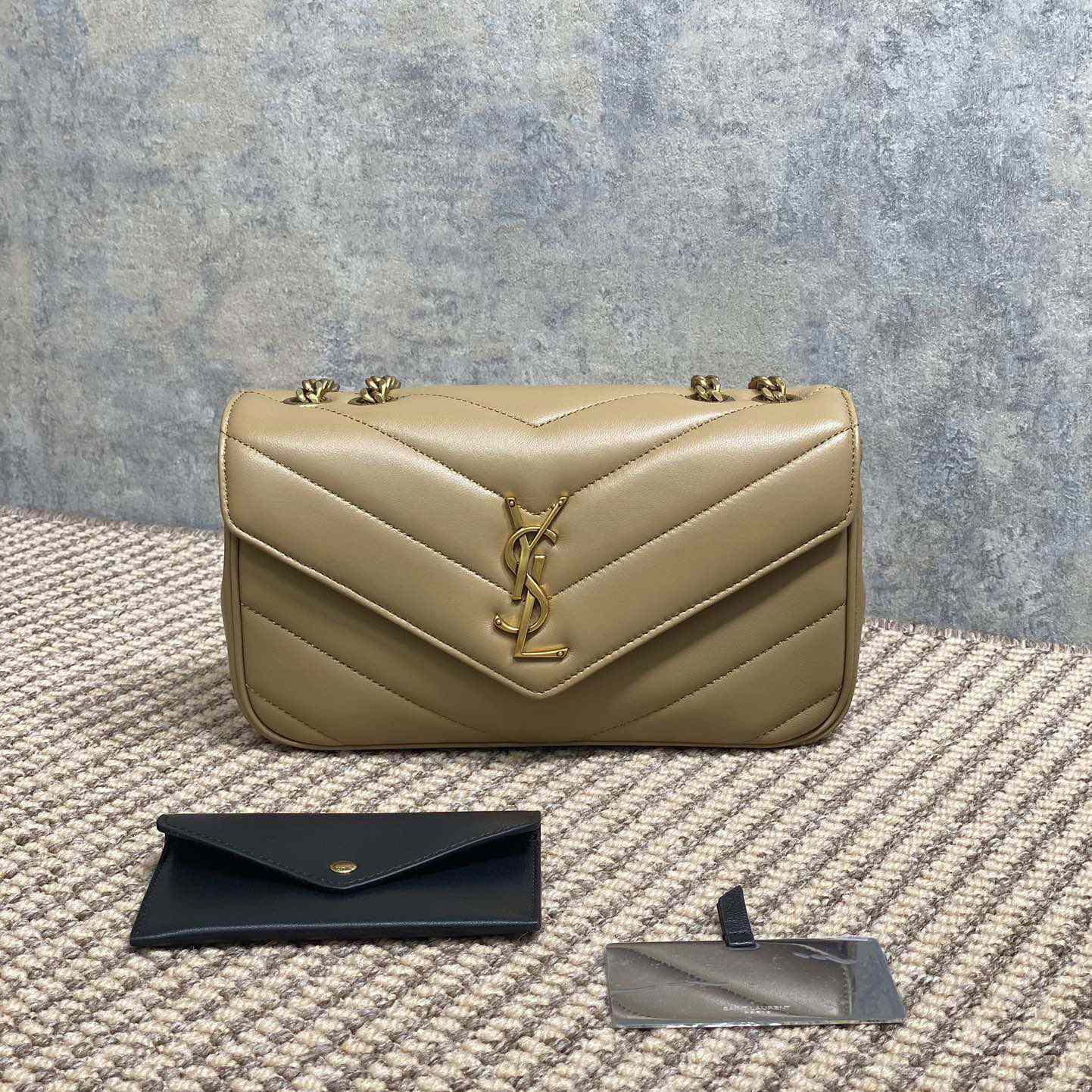 Saint Laurent Loulou Small In Matelasse Lambskin - PerfectKickZ