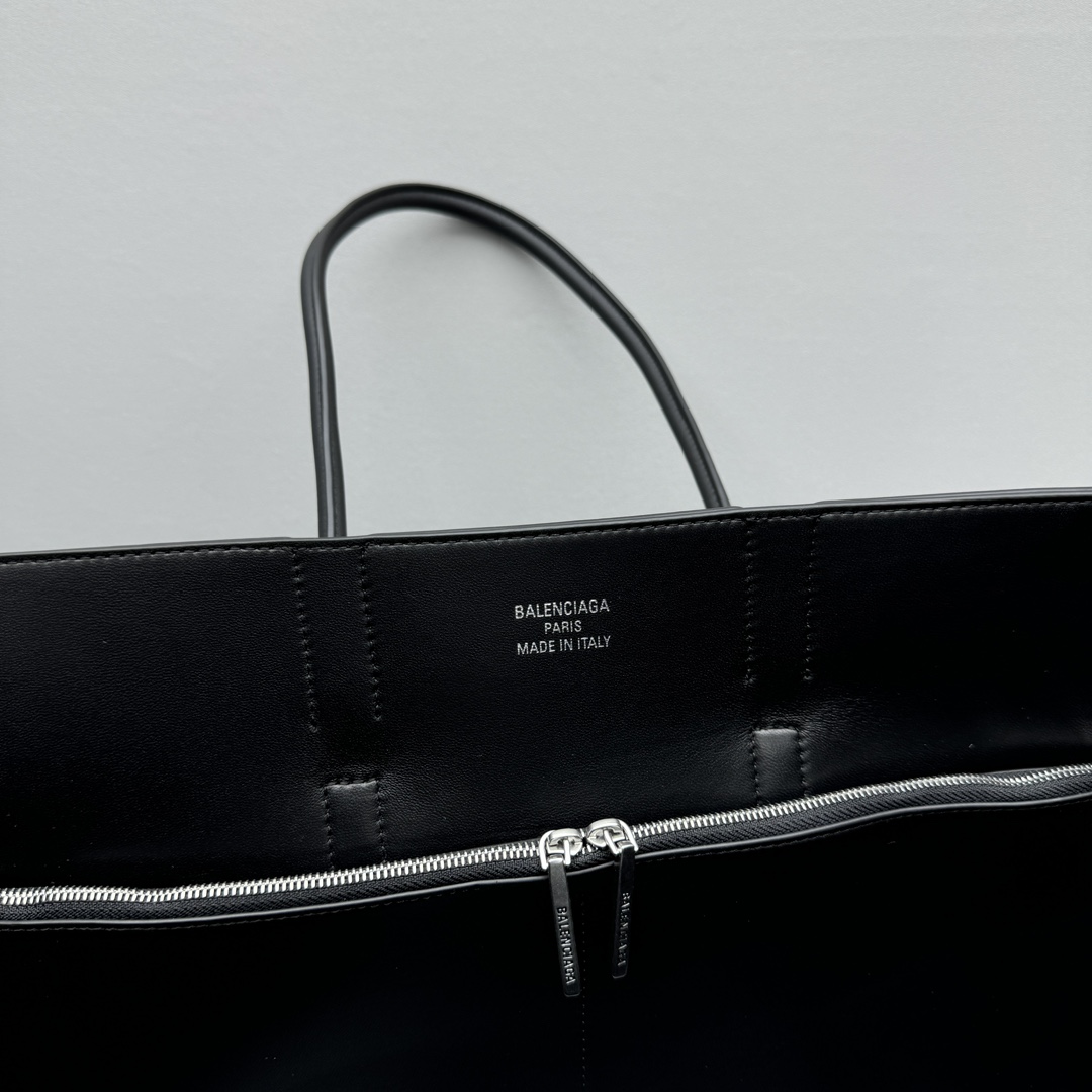 Balenciaga Bel Air Medium Carry All Bag In Black  - PerfectKickZ
