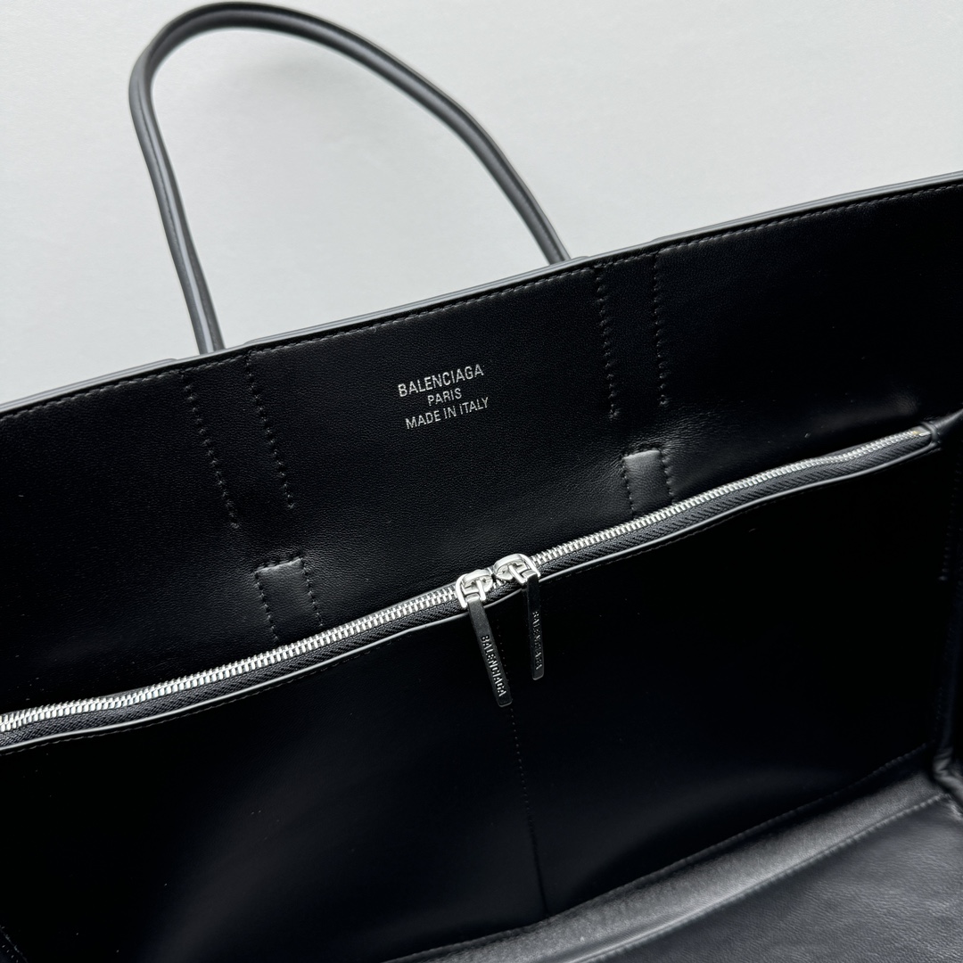 Balenciaga Bel Air Medium Carry All Bag In Black  - PerfectKickZ