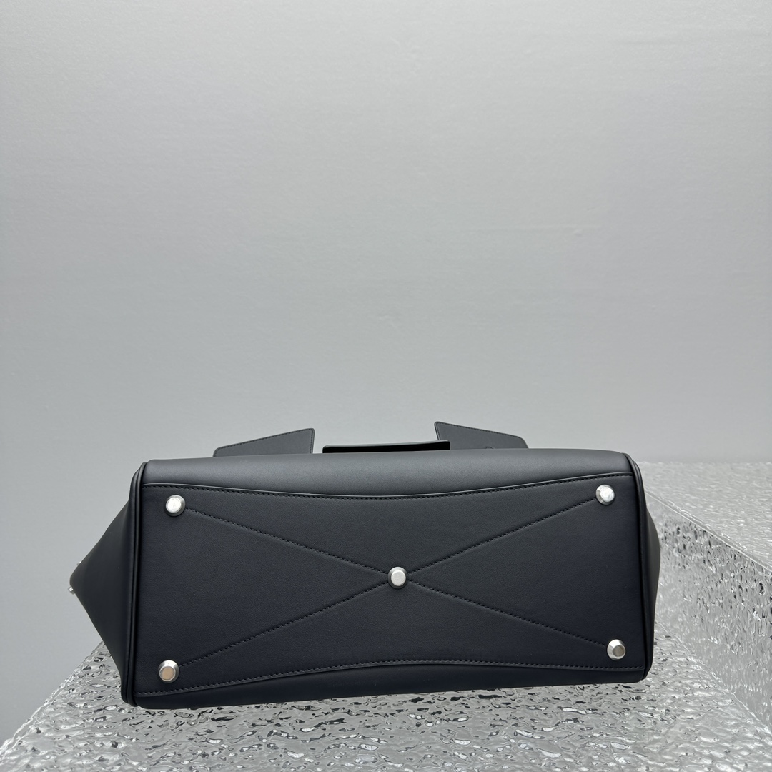 Balenciaga Bel Air Medium Carry All Bag In Black  - PerfectKickZ