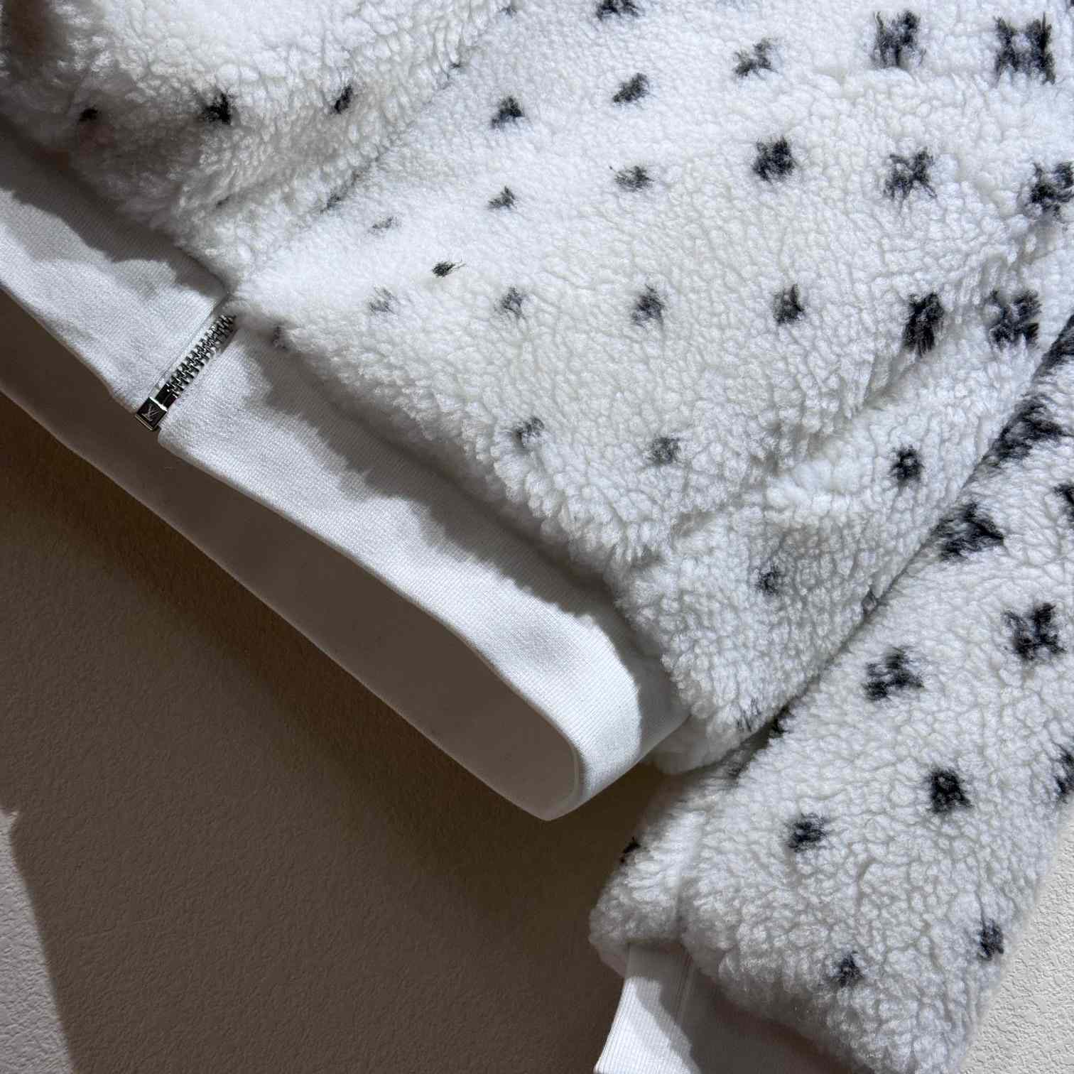 Louis Vuitton Monogram Fleece Jacket   - 