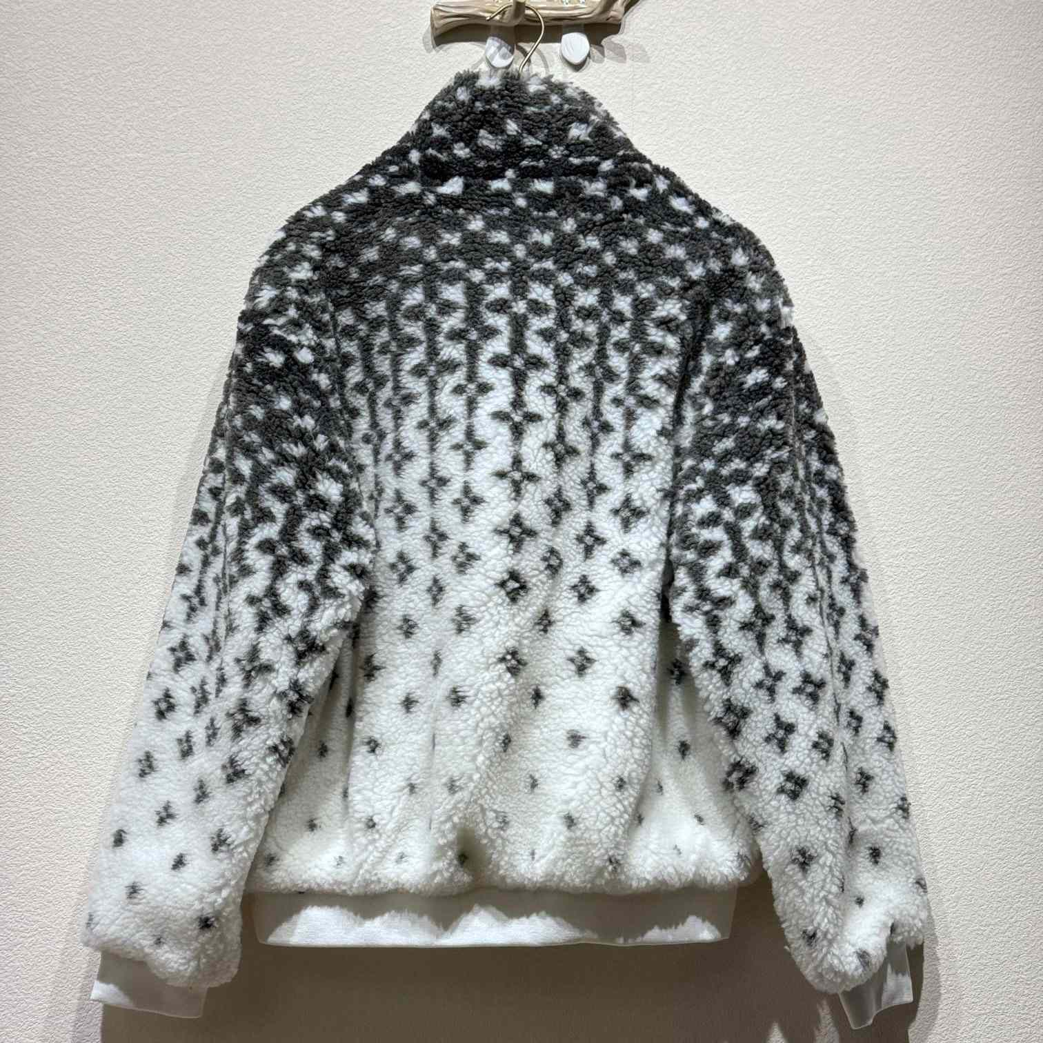 Louis Vuitton Monogram Fleece Jacket   - 