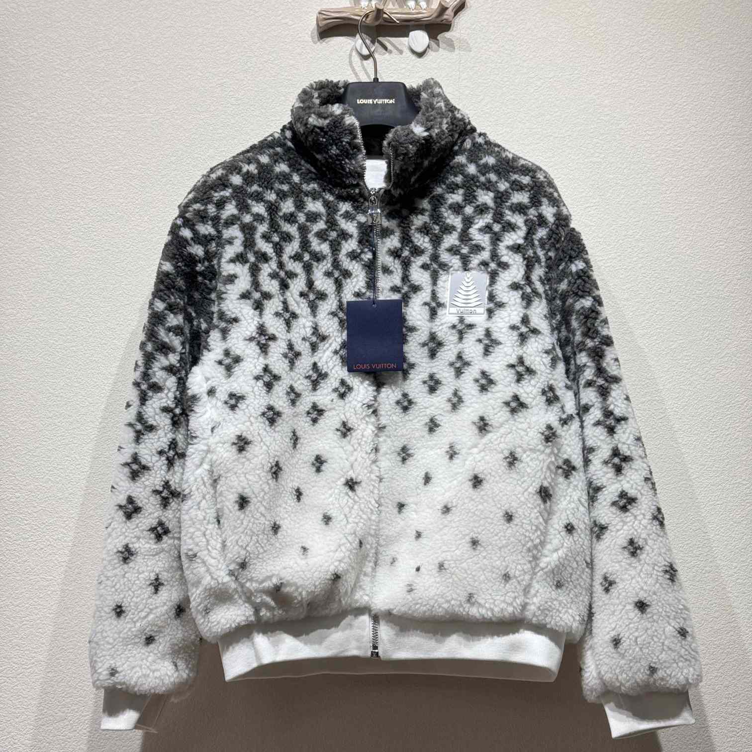 Louis Vuitton Monogram Fleece Jacket   - PerfectKickZ