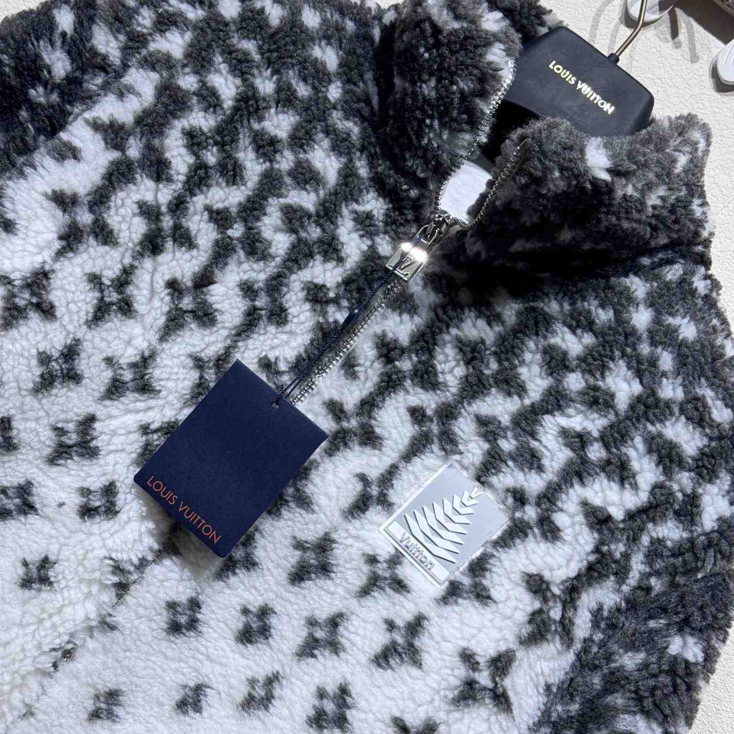 Louis Vuitton Monogram Fleece Jacket   - 