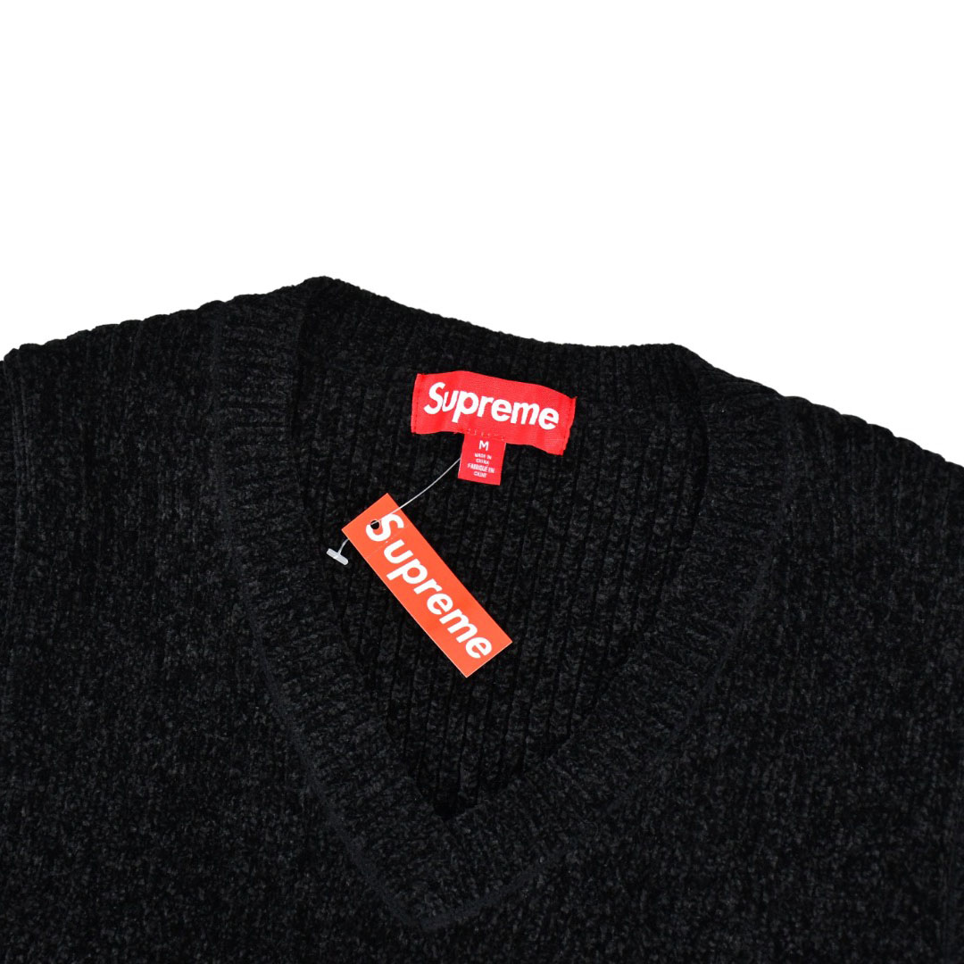 Supreme Chenille Sweater Vest  - PerfectKickZ