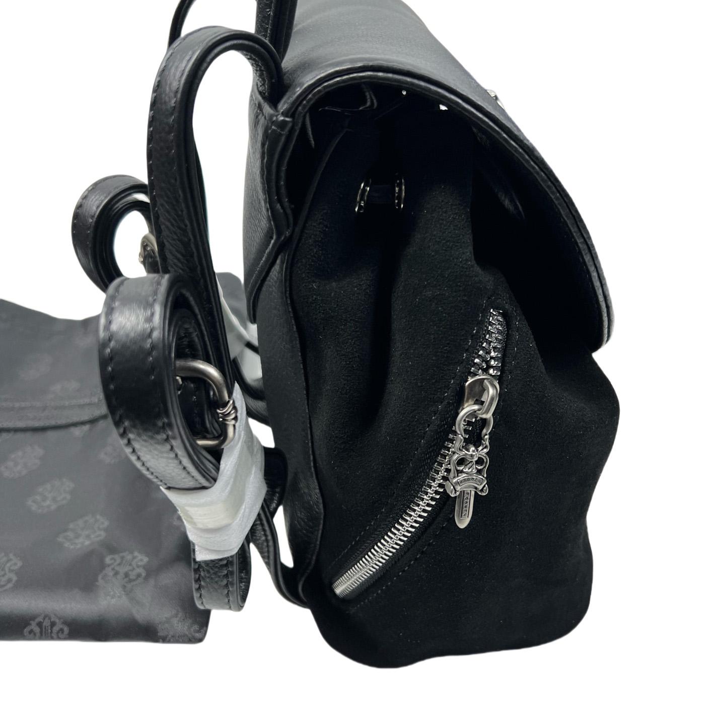 Chrome Hearts Leather-Trimmed Iggy Backpack - PerfectKickZ