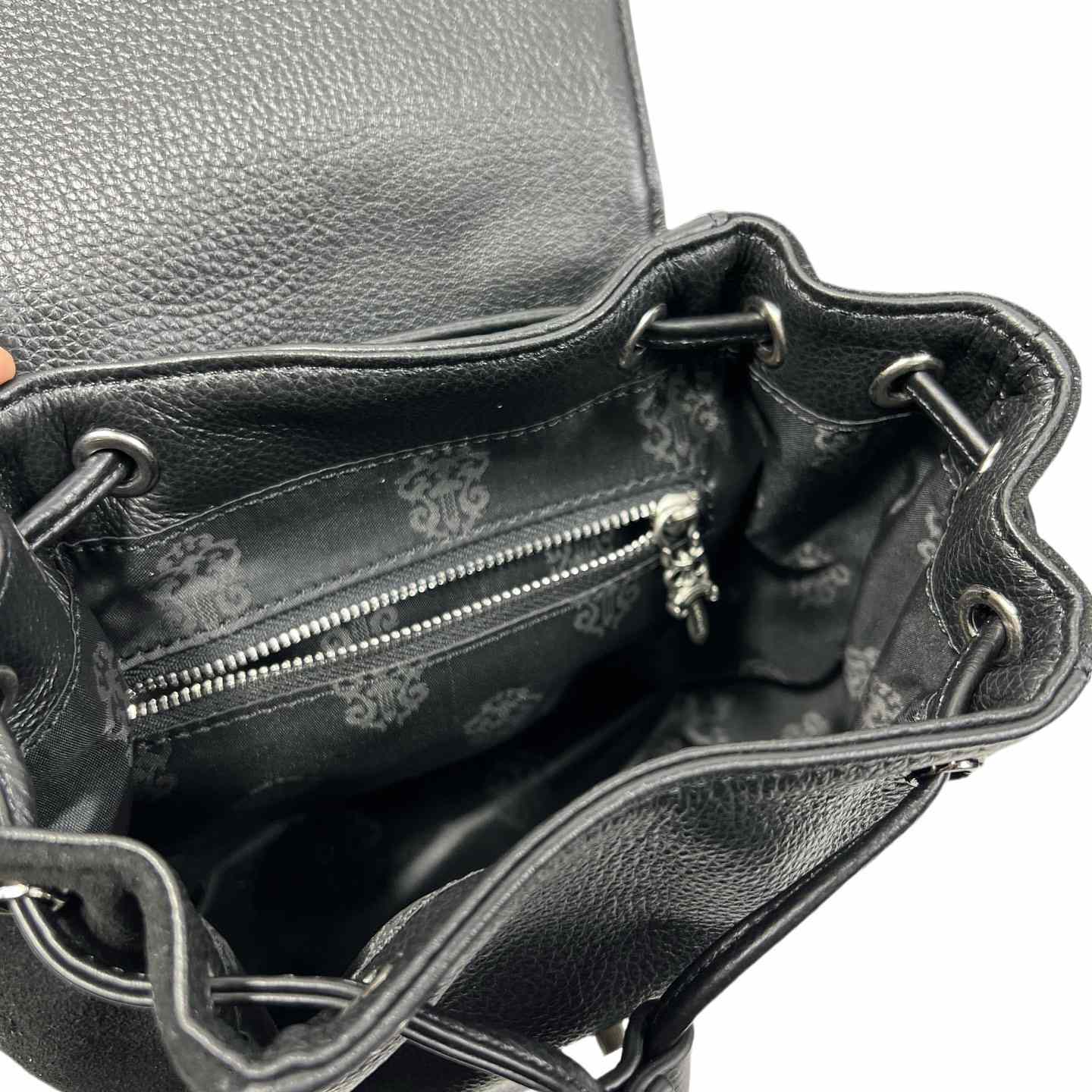 Chrome Hearts Leather-Trimmed Iggy Backpack - PerfectKickZ