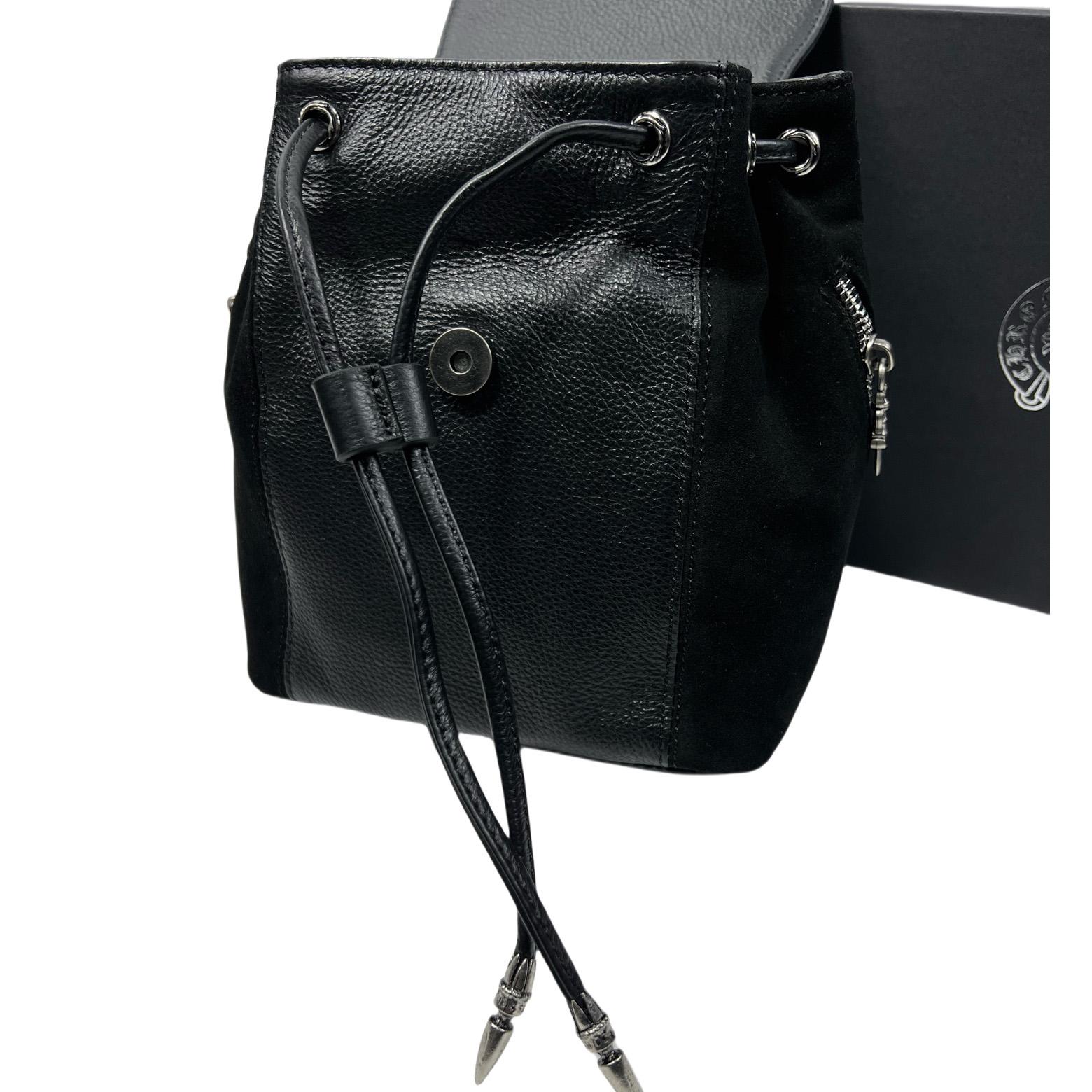 Chrome Hearts Leather-Trimmed Iggy Backpack - PerfectKickZ