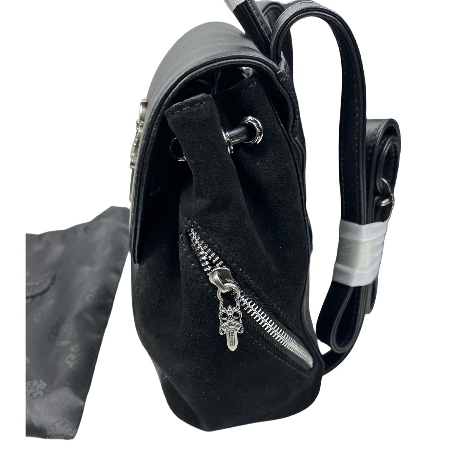 Chrome Hearts Leather-Trimmed Iggy Backpack - PerfectKickZ