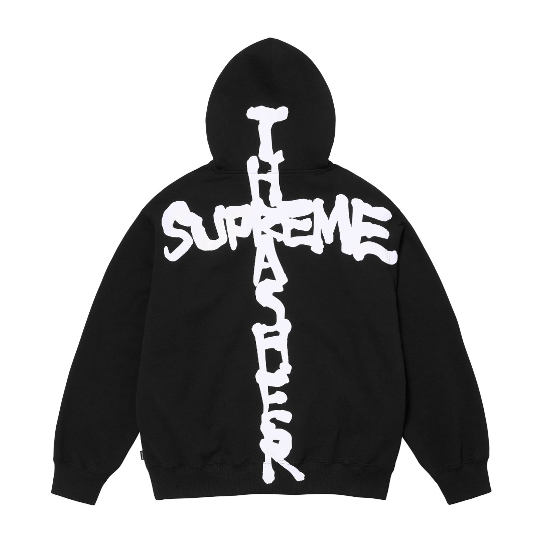 Supreme Thrasher® Zip Up Hooded Sweatshirt - PerfectKickZ