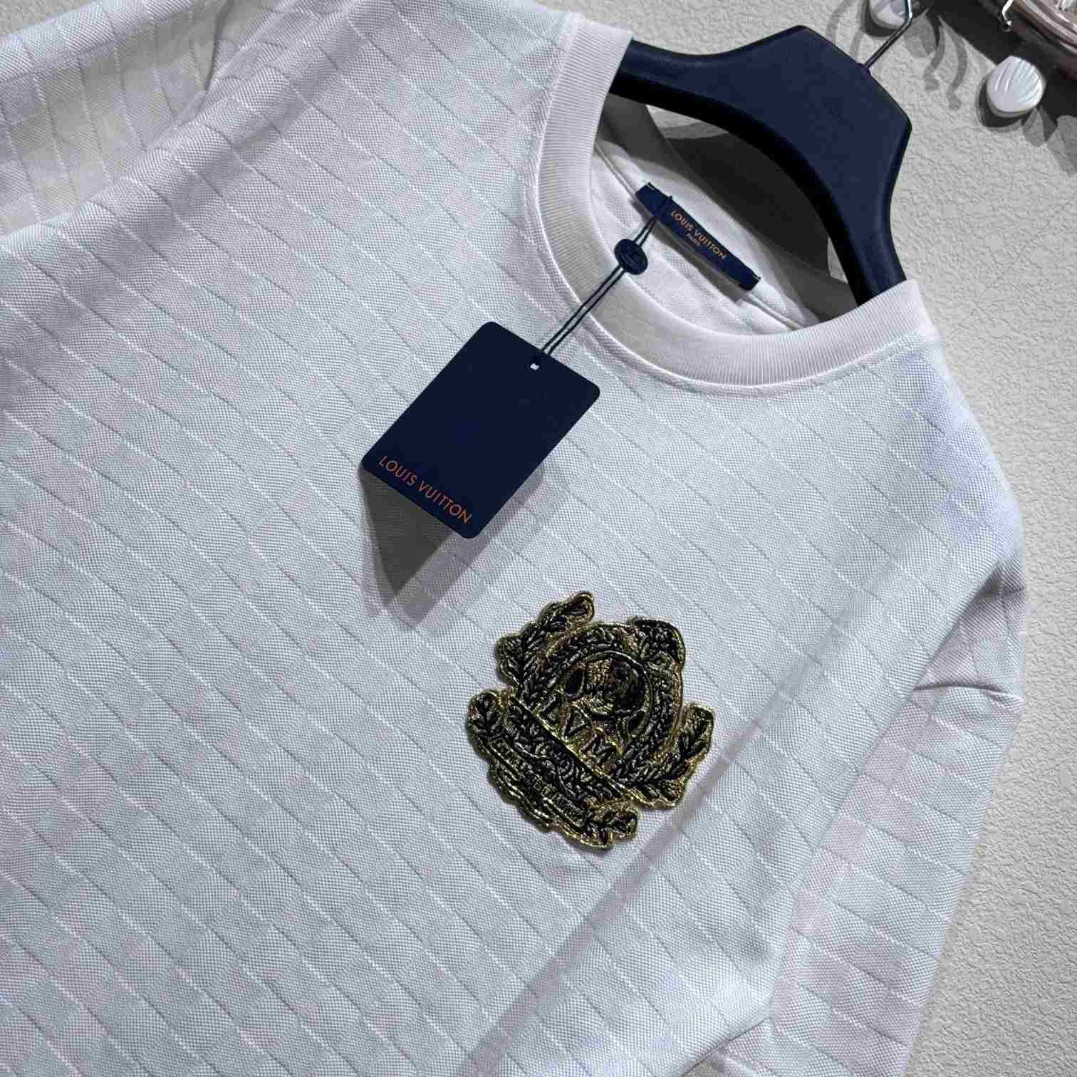 Louis Vuitton Signature Patch Cotton T-Shirt    - PerfectKickZ