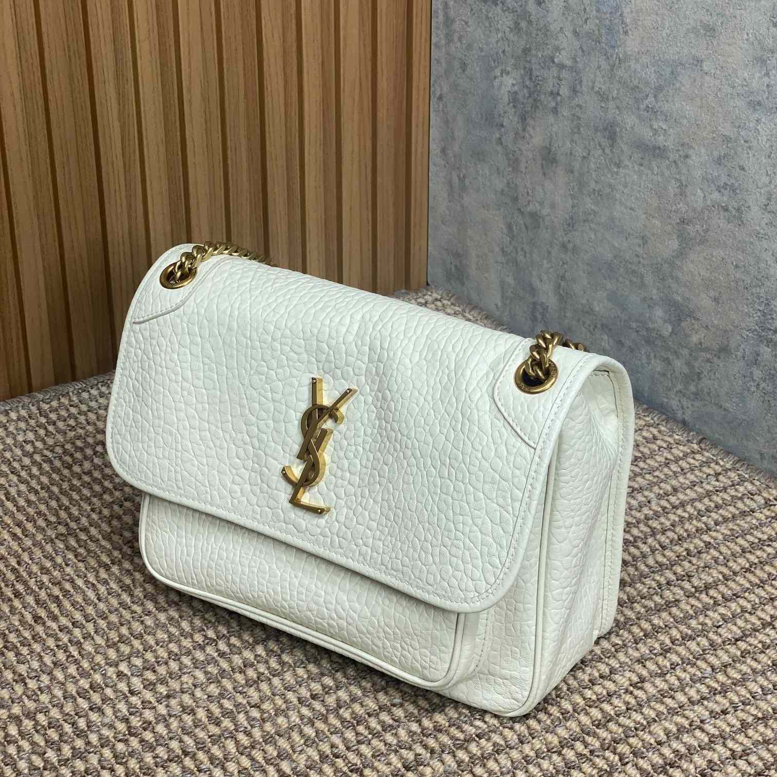 Saint Laurent Niki Medium In Grained Lambskin - PerfectKickZ