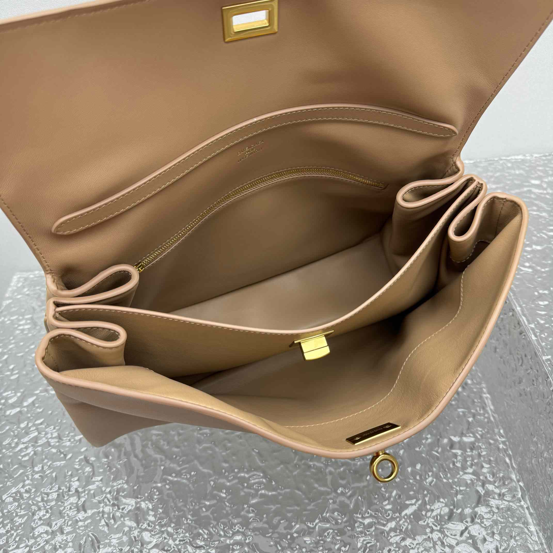 Balenciaga Rodeo Medium Handbag In Latte  - PerfectKickZ